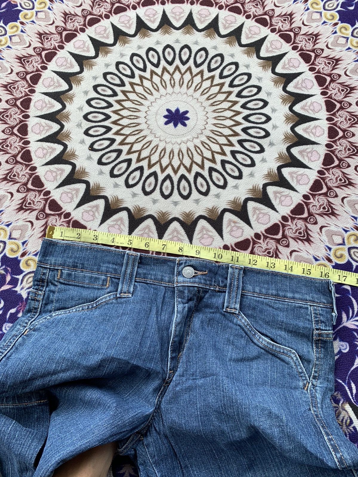 Levi's Levis Nouveau Low Trouser Boot Cut Denim Size US 32 / EU 48 - 10 Thumbnail