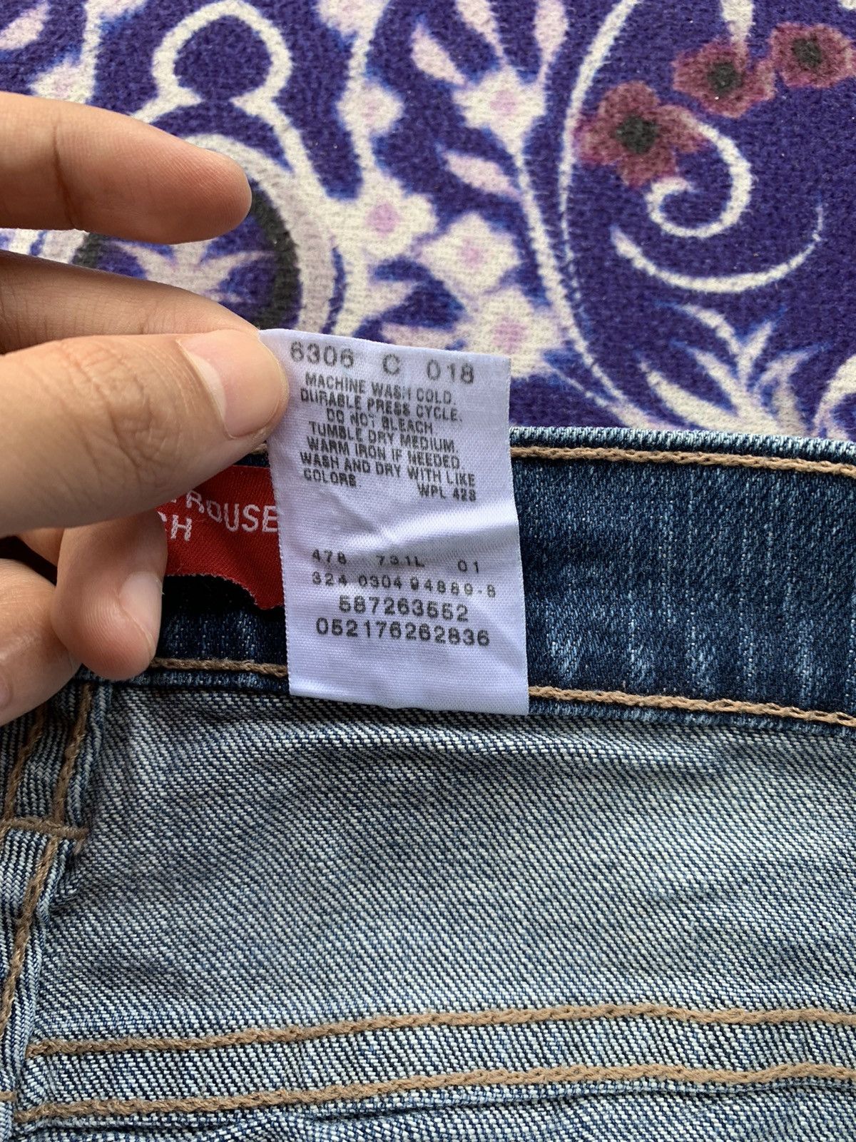 Levi's Levis Nouveau Low Trouser Boot Cut Denim Size US 32 / EU 48 - 5 Thumbnail