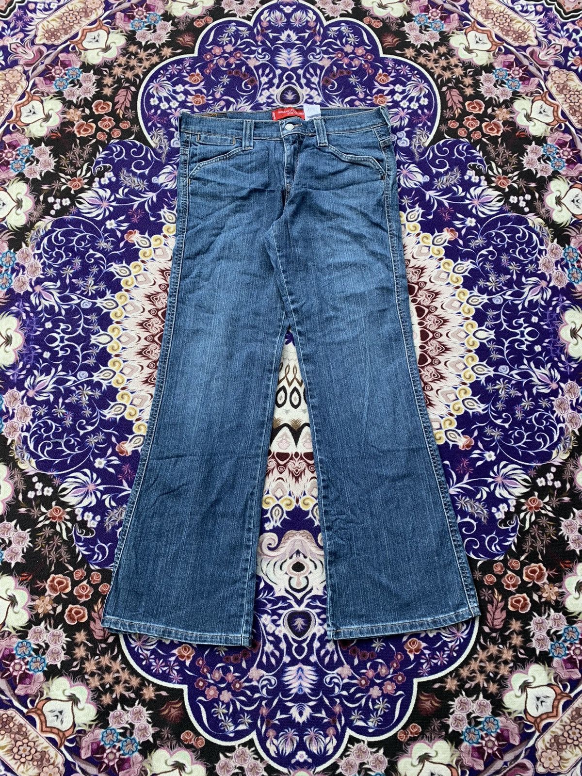Levi's Levis Nouveau Low Trouser Boot Cut Denim Size US 32 / EU 48 - 1 Thumbnail