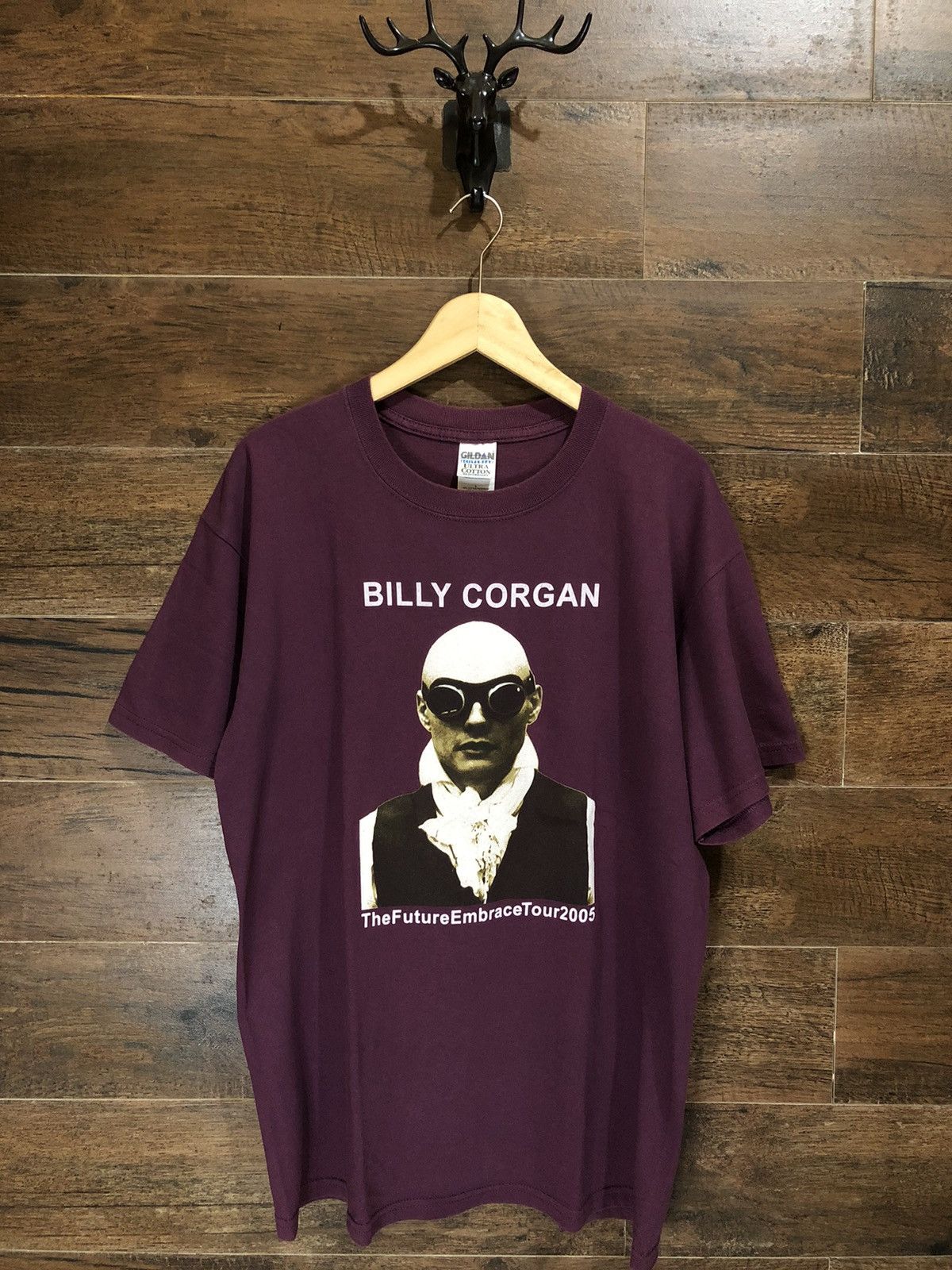 Band Tees × Vintage Vintage 2005 Billy Corgan The Future Embrace Shirt Size US L / EU 52-54 / 3 - 1 Thumbnail