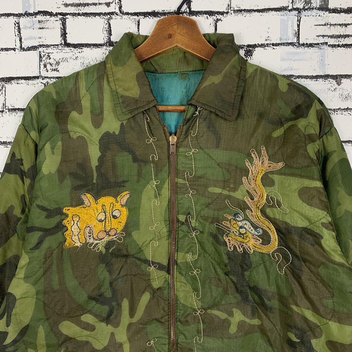 Other True Vintage Souvenir Vietnam War Jacket Size US M / EU 48-50 / 2 - 2 Thumbnail