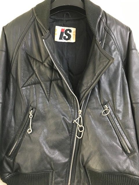 Issey Miyake Rare 80s Vintage ISSEY MIYAKE Embossed Stajan MA-1 Jacket Size US M / EU 48-50 / 2 - 4 Thumbnail