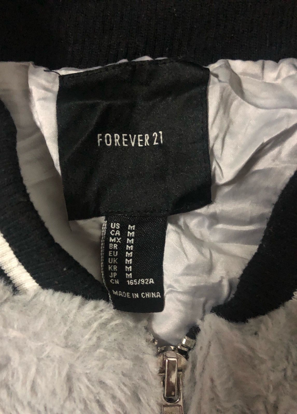 Forever 21 🔥Forever 21 Zipper Fleece Sherpa Jacket Size S / US 4 / IT 40 - 5 Thumbnail