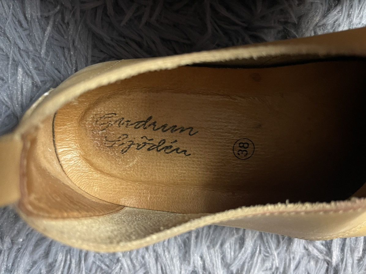 Designer × Vintage Gudrun Sjödén avant garde full leather boots Size US 8 / IT 38 - 7 Thumbnail