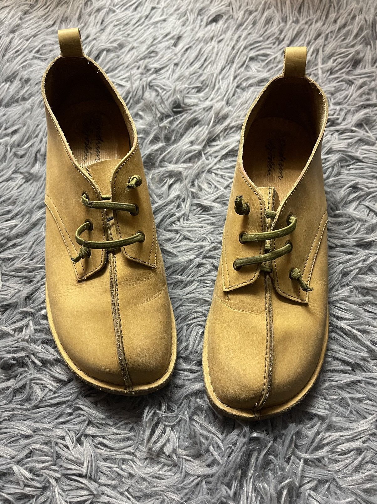 Designer × Vintage Gudrun Sjödén avant garde full leather boots Size US 8 / IT 38 - 9 Thumbnail