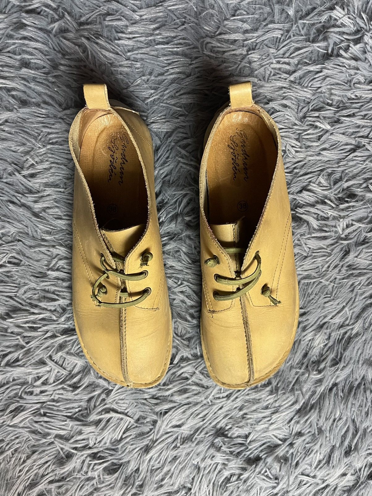 Designer × Vintage Gudrun Sjödén avant garde full leather boots Size US 8 / IT 38 - 8 Thumbnail