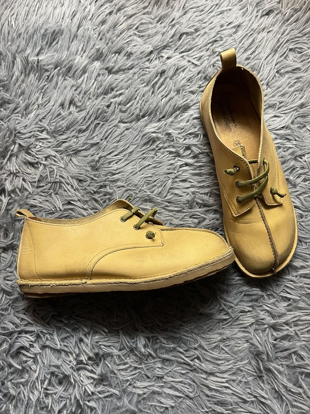 Designer × Vintage Gudrun Sjödén avant garde full leather boots Size US 8 / IT 38 - 1 Thumbnail