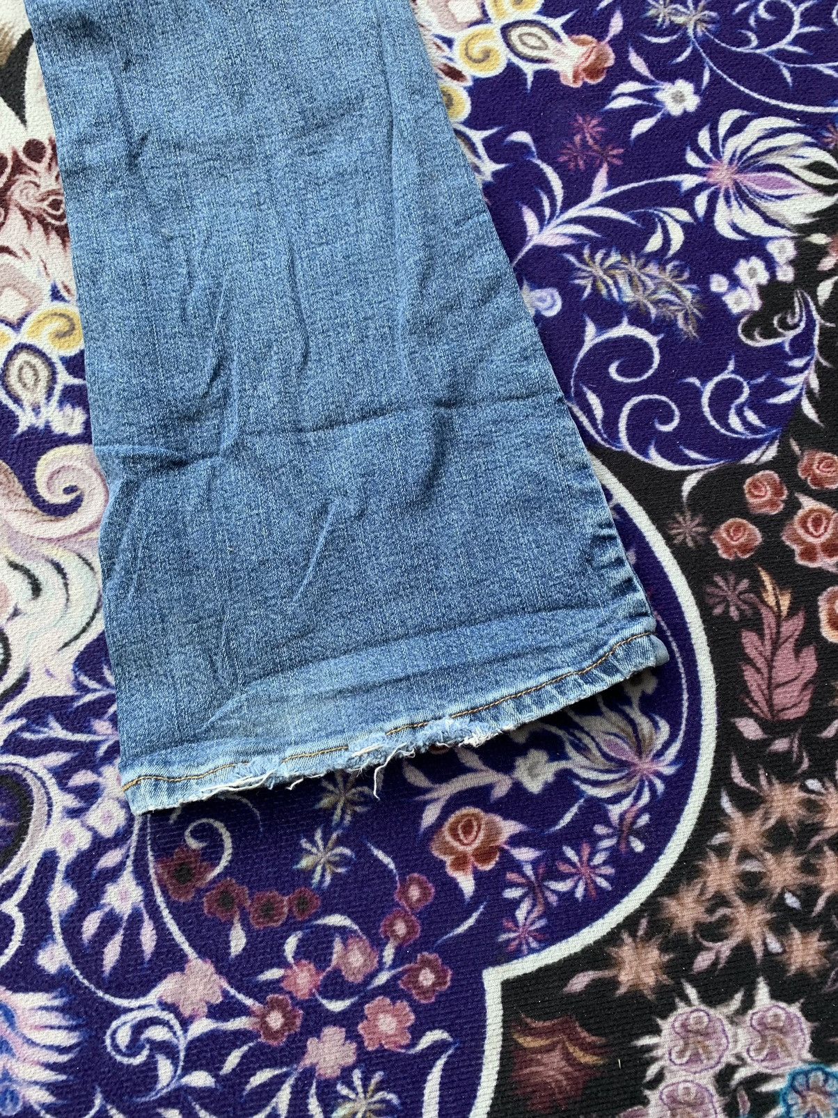 Levi's Levis Flare 519 Faded Wash Denim Size US 29 - 8 Thumbnail