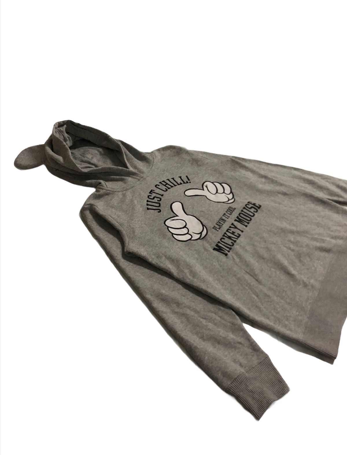 Disney 🔥Mickey & Minnie Ear Hoodies Sweatshirts Size US S / EU 44-46 / 1 - 3 Thumbnail