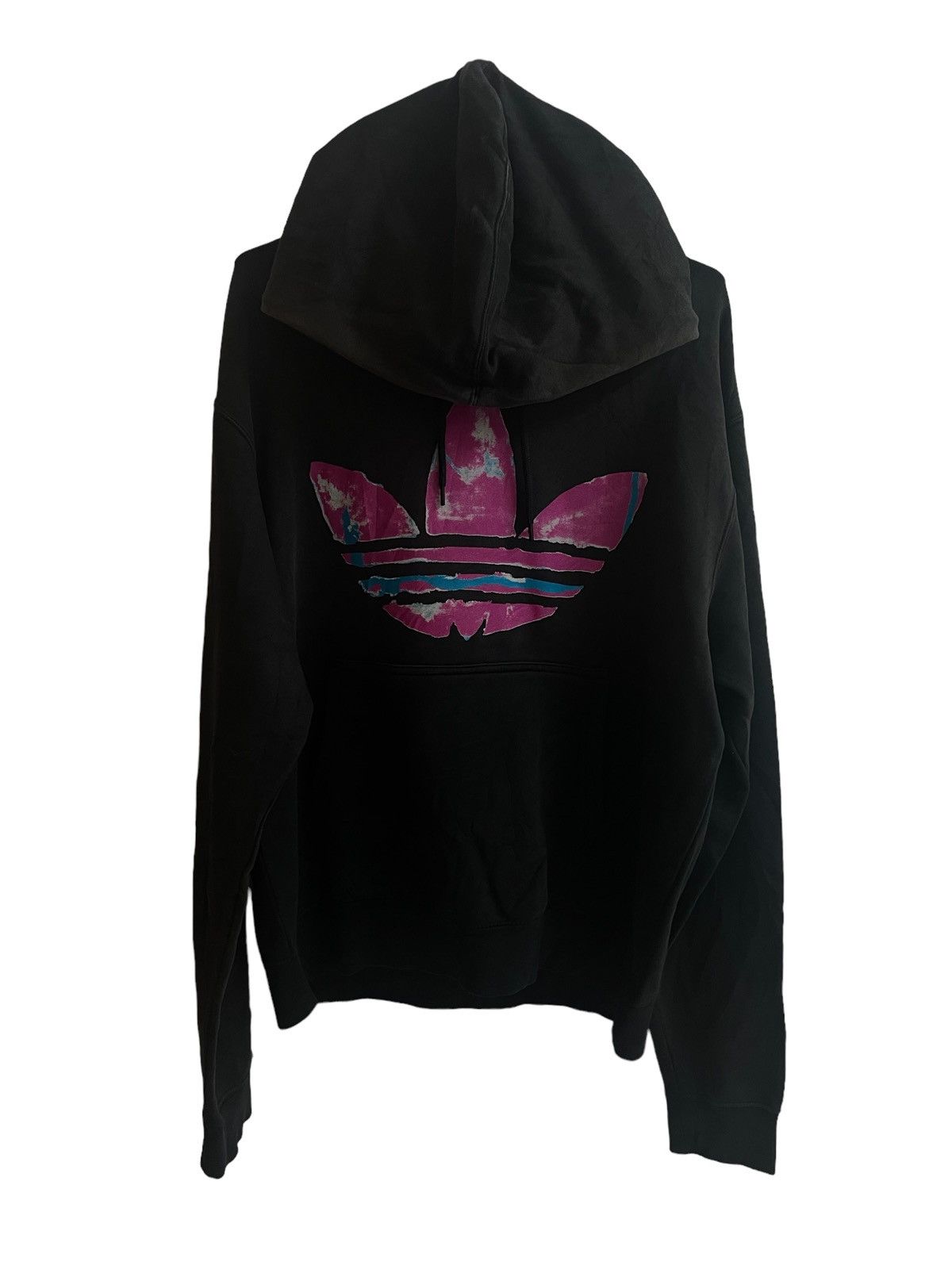 Adidas Adidas Big Trefoil Centre Logo Human Race Style Faded hoodie Size US L / EU 52-54 / 3 - 9 Thumbnail