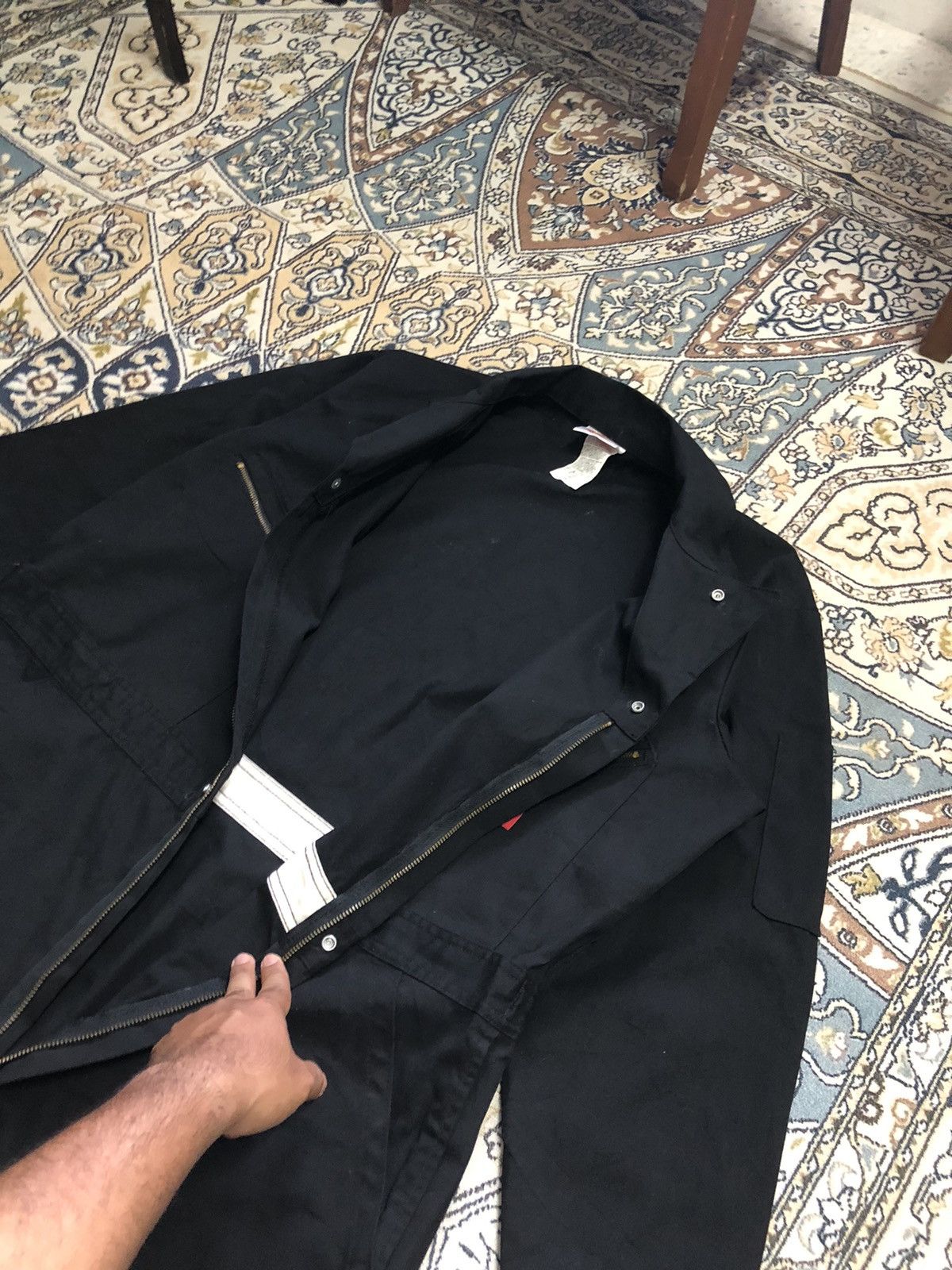 Dickies Vintage Dickies Flame Resistent Coverall/Jumpsuit Hard Cloth Size US 36 / EU 52 - 15 Thumbnail
