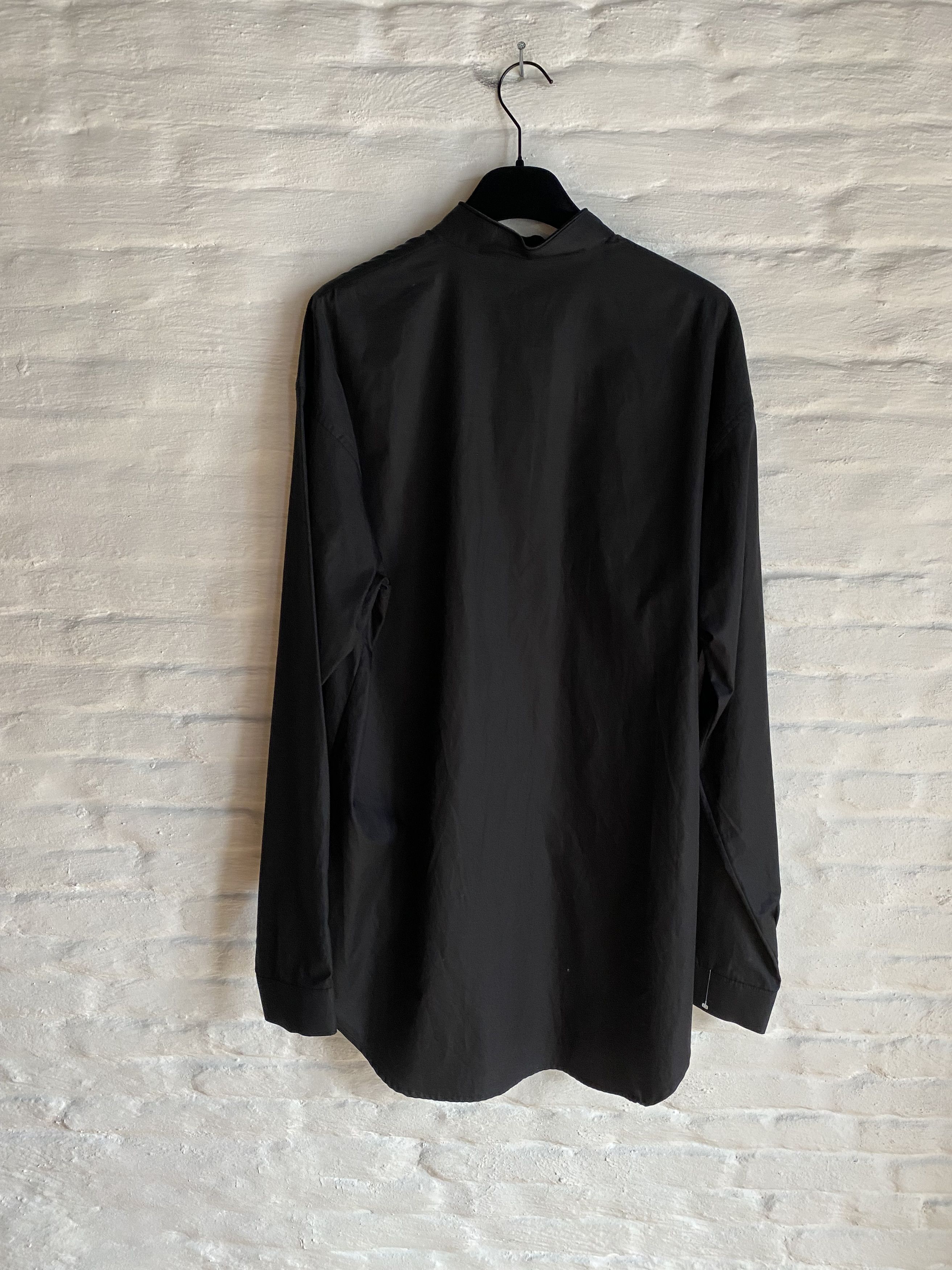 Haider Ackermann Haider Black Shirt Size US XL / EU 56 / 4 - 5 Thumbnail