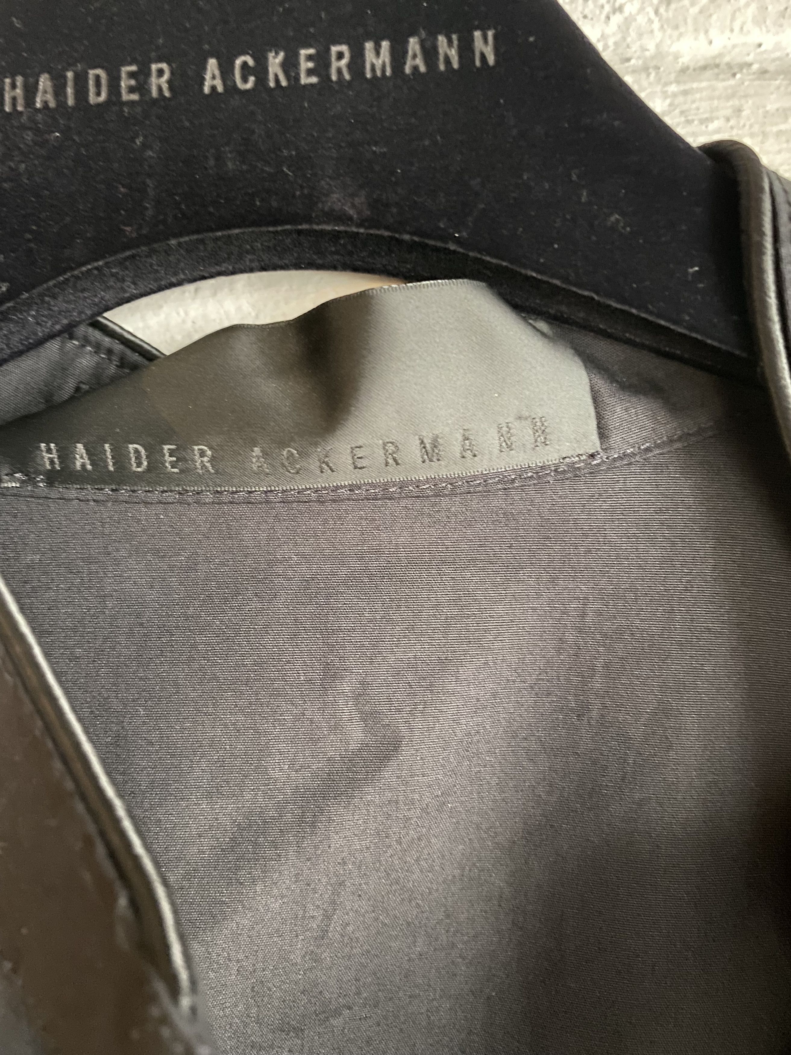Haider Ackermann Haider Black Shirt Size US XL / EU 56 / 4 - 4 Thumbnail