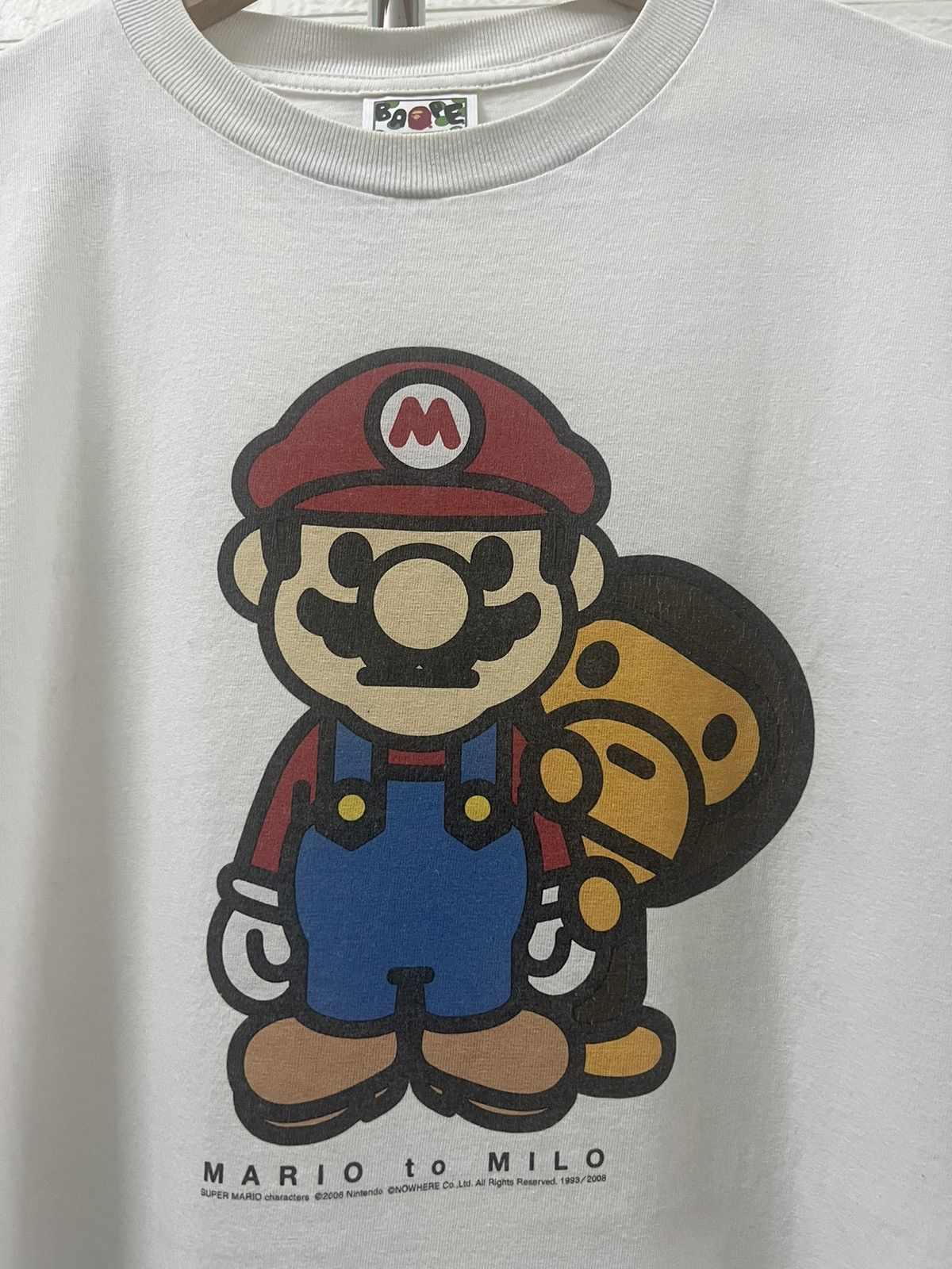 Bape Mario x Baby Milo x Nintendo Size US L / EU 52-54 / 3 - 2 Thumbnail