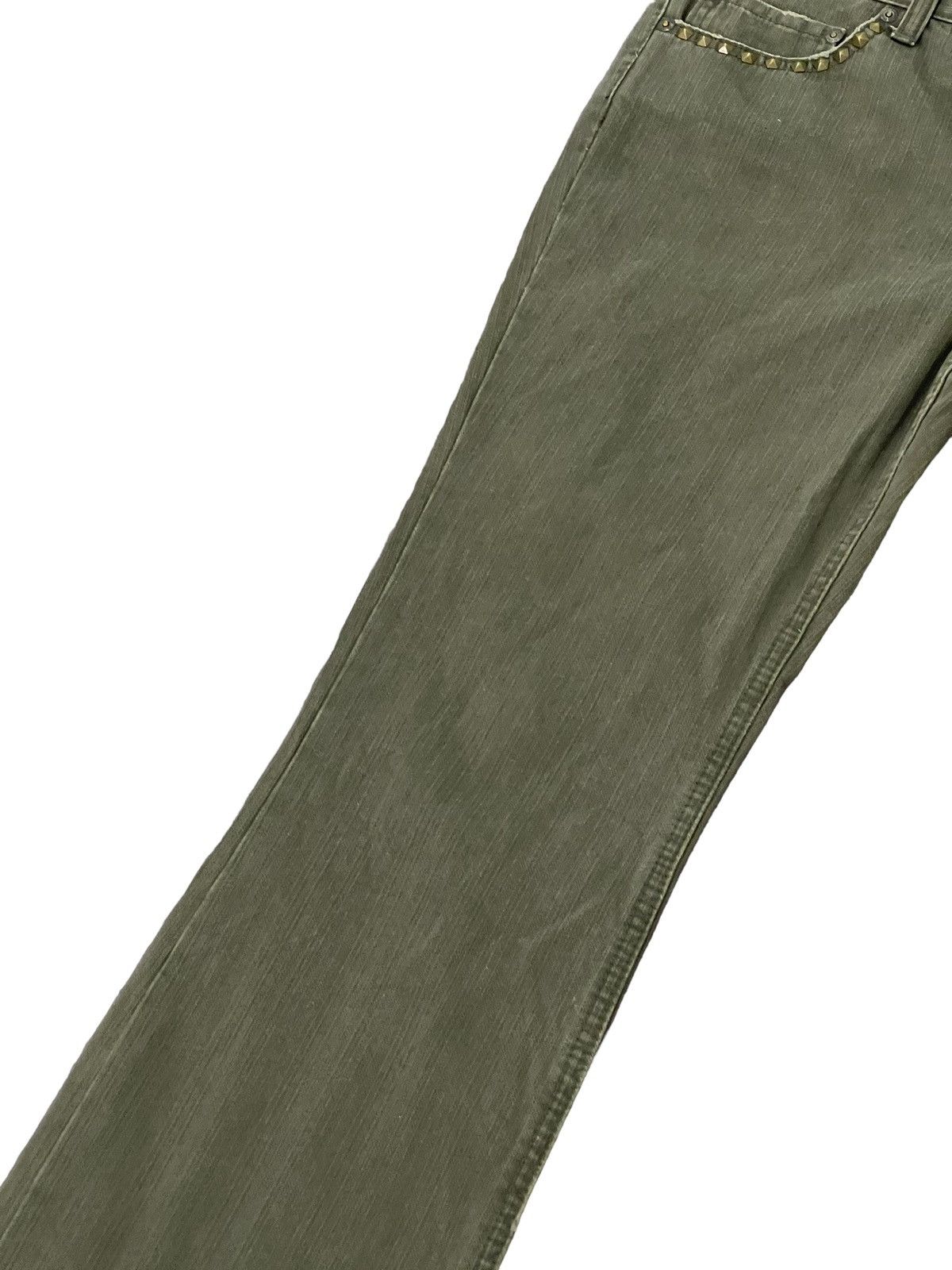Japanese Brand Flare Jeans 291295 Homme Low Rise Boot Cut Pant 5🟦4 Size US 29 - 14 Thumbnail
