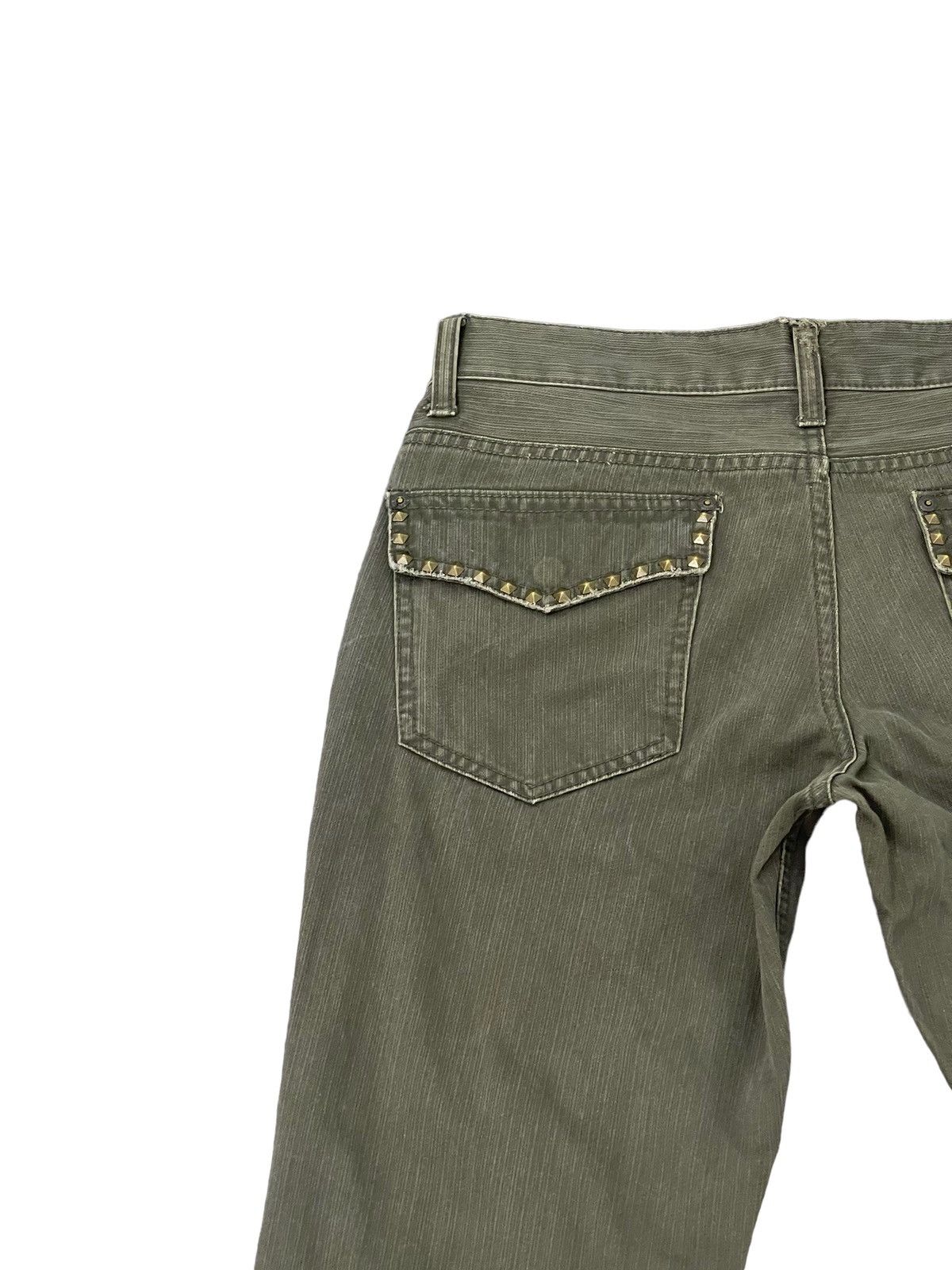 Japanese Brand Flare Jeans 291295 Homme Low Rise Boot Cut Pant 5🟦4 Size US 29 - 8 Thumbnail