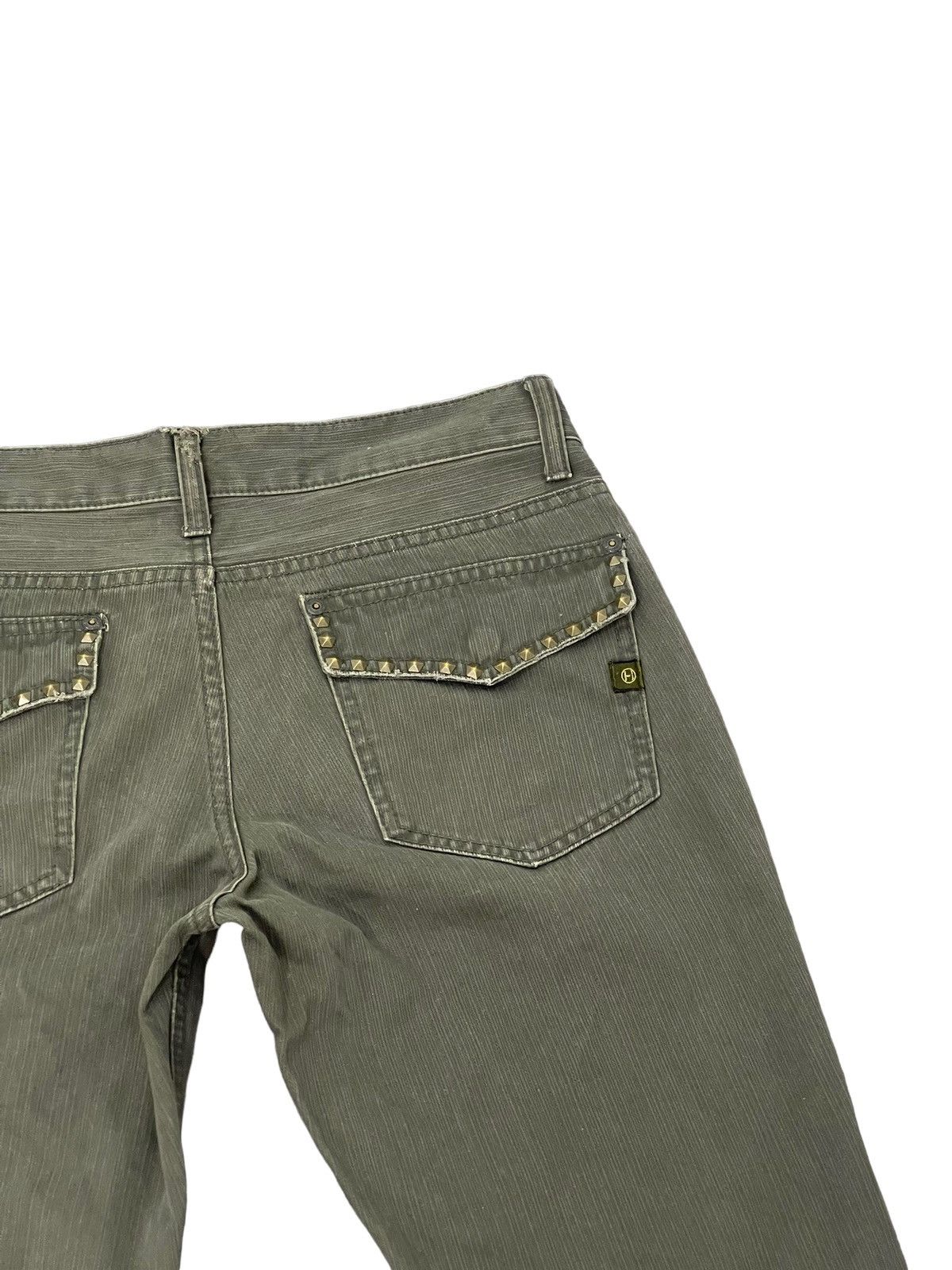 Japanese Brand Flare Jeans 291295 Homme Low Rise Boot Cut Pant 5🟦4 Size US 29 - 9 Thumbnail