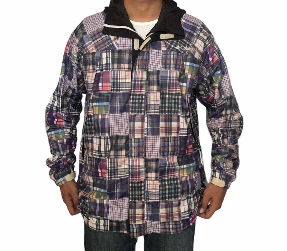 Columbia Columbia Printed Patchwork Jacket with Hoodie Size US XL / EU 56 / 4 - 4 Thumbnail