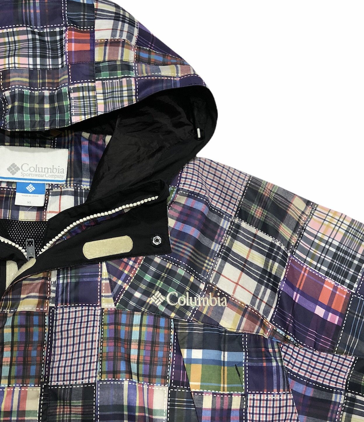 Columbia Columbia Printed Patchwork Jacket with Hoodie Size US XL / EU 56 / 4 - 6 Thumbnail