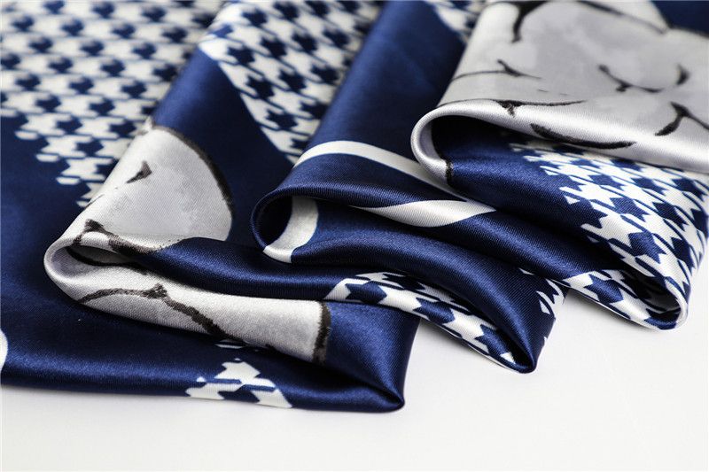 Other Bow Flower Square Silk Scarf Size ONE SIZE - 4 Thumbnail