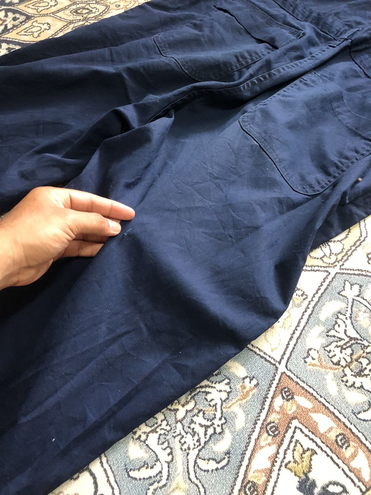 Vintage Vintage Us Navy Flame Resistent Utility Coverall/Jumpsuit Size US XL / EU 56 / 4 - 16 Thumbnail