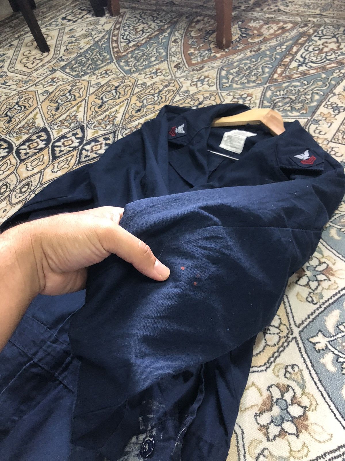 Vintage Vintage Us Navy Flame Resistent Utility Coverall/Jumpsuit Size US XL / EU 56 / 4 - 12 Thumbnail