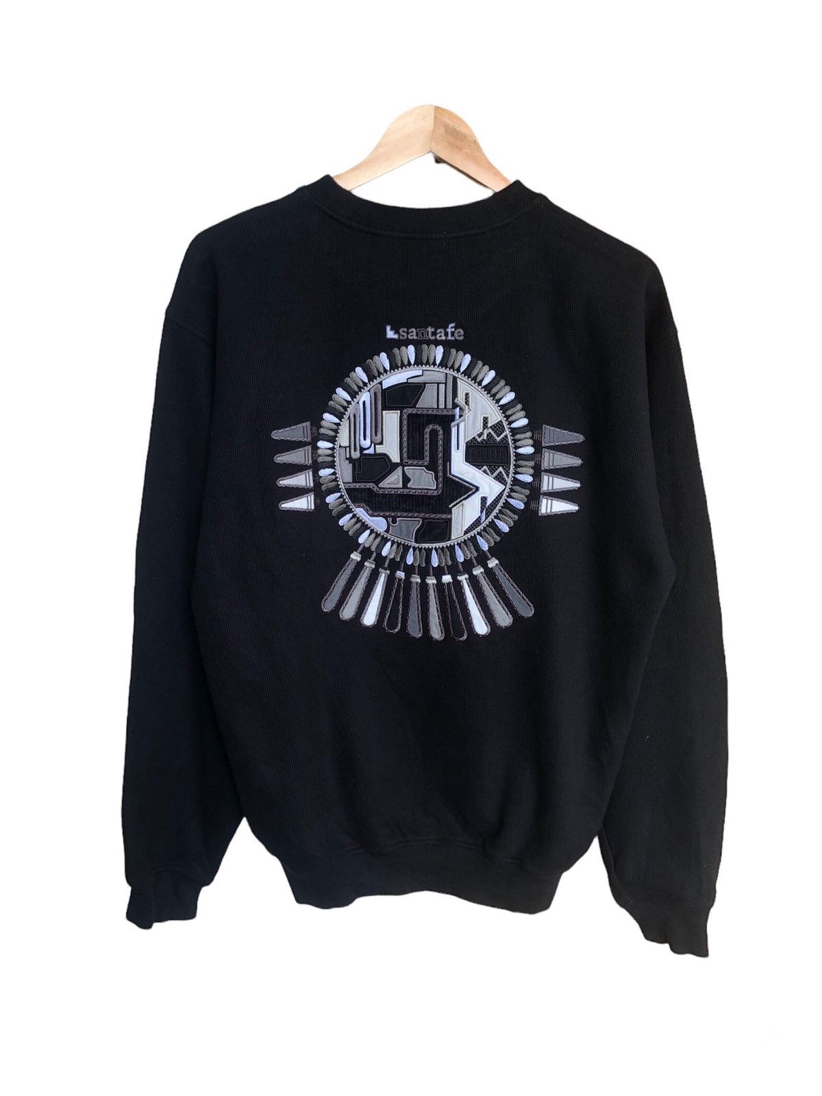 Vintage Santa Fe Embroidery Logo Sweashirt