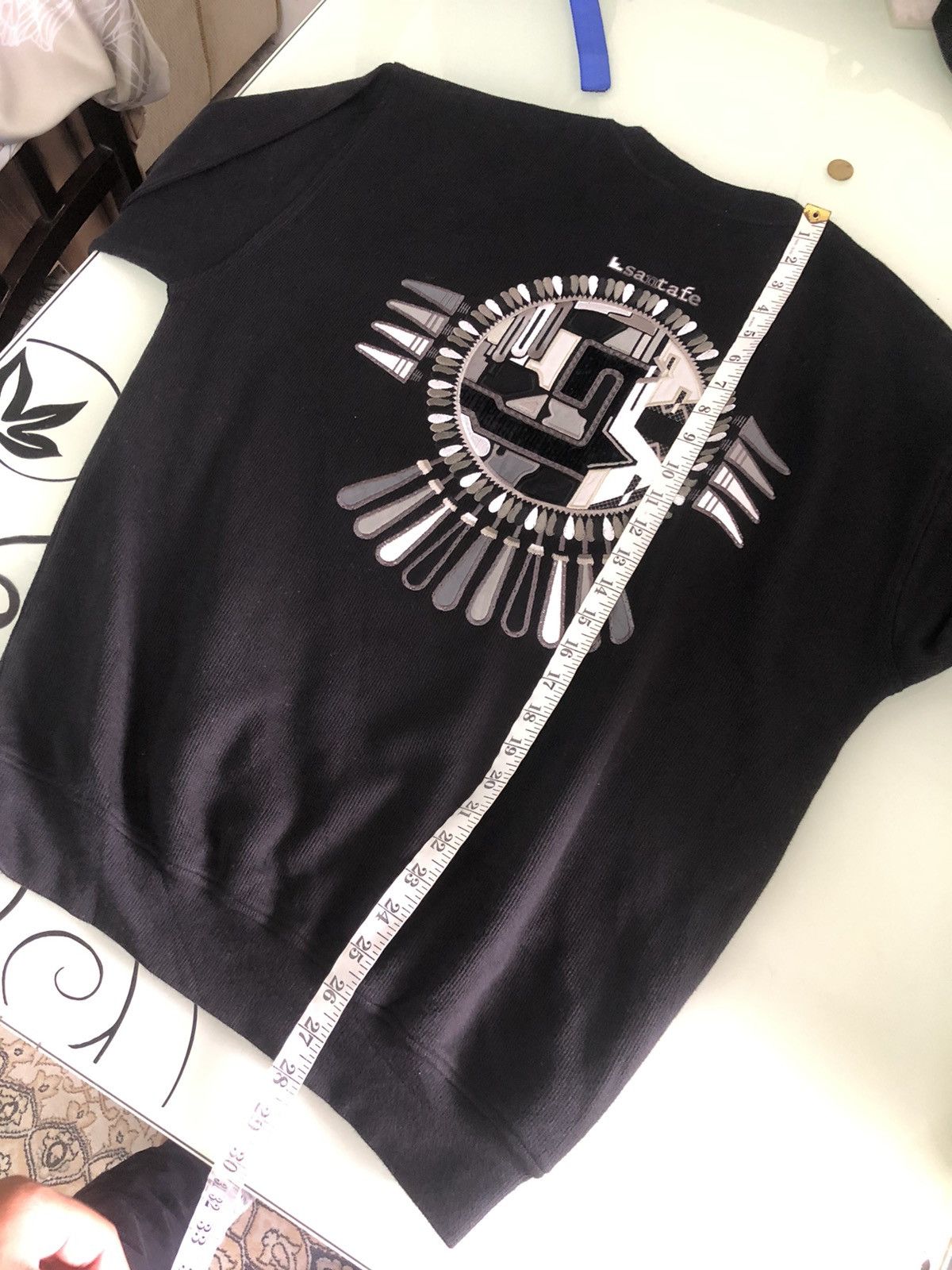 Japanese Brand Vintage Santa Fe Embroidery Logo Sweashirt Size US XL / EU 56 / 4 - 18 Thumbnail