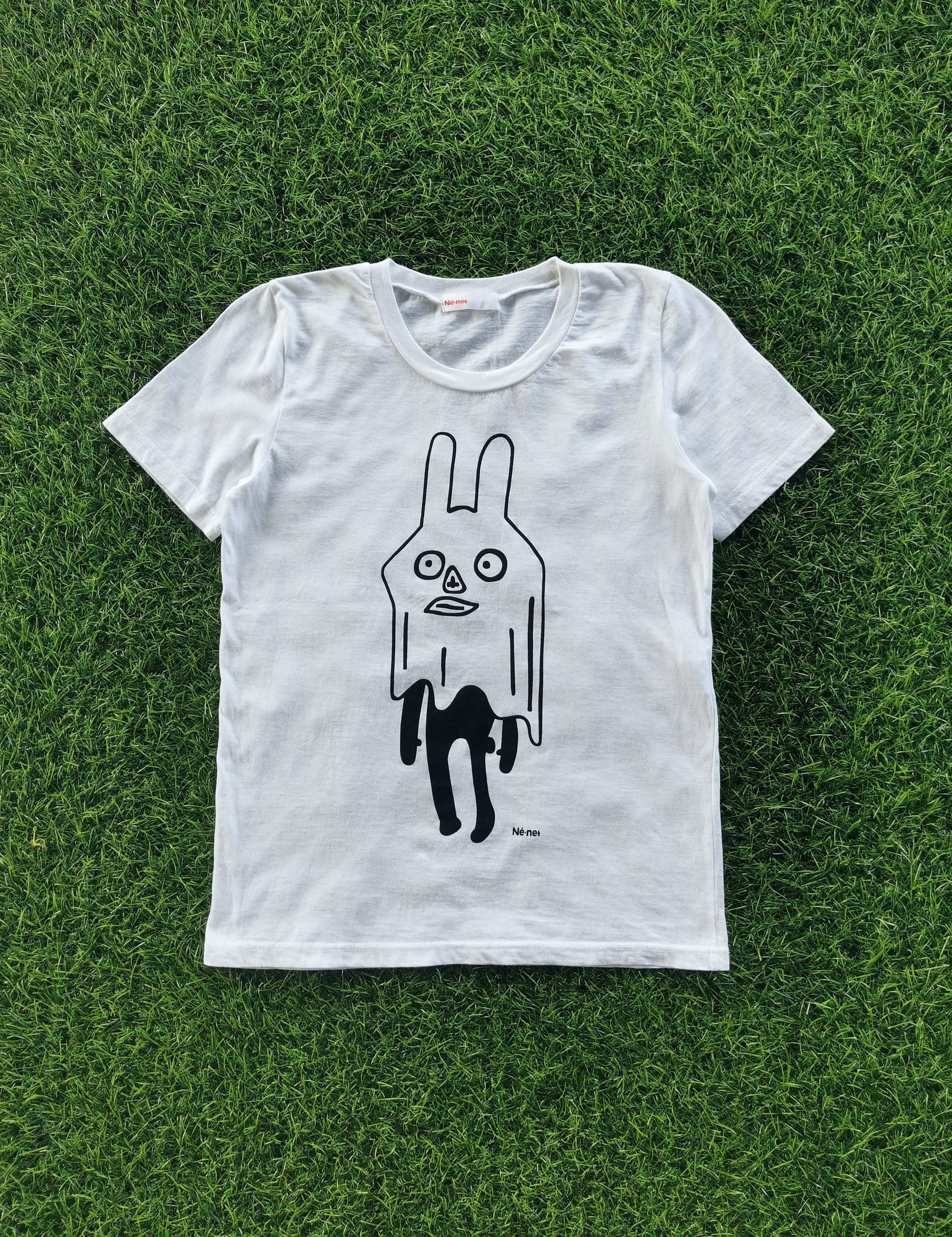 Ne-Net Nenet Issey Miyake Mask Guy Tshirt Size US S / EU 44-46 / 1 - 1 Thumbnail