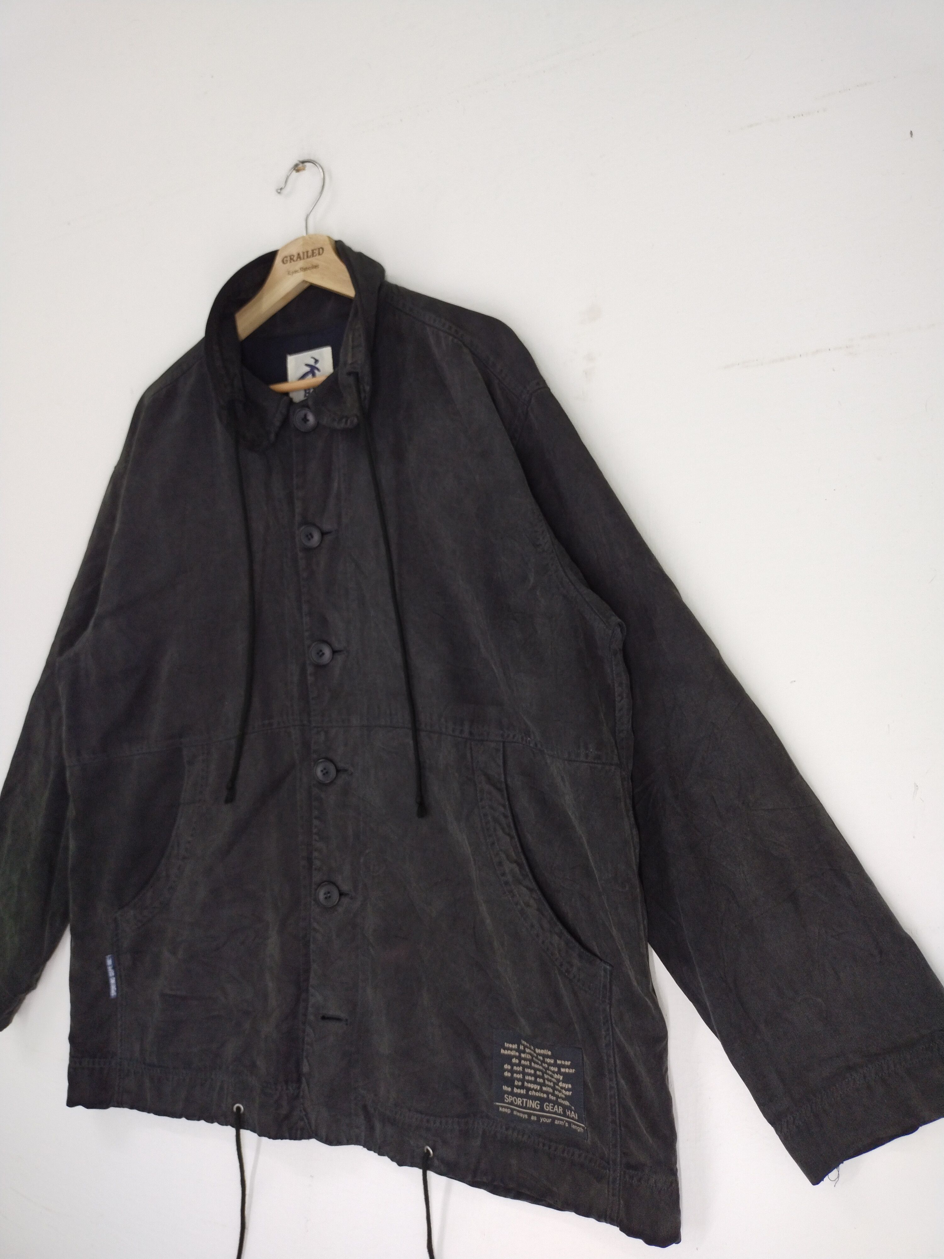 Hai Sporting Gear VTG 80s HAI SPORTING GEAR ISSEY MIYAKE LIGHT JACKET Size US M / EU 48-50 / 2 - 15 Thumbnail