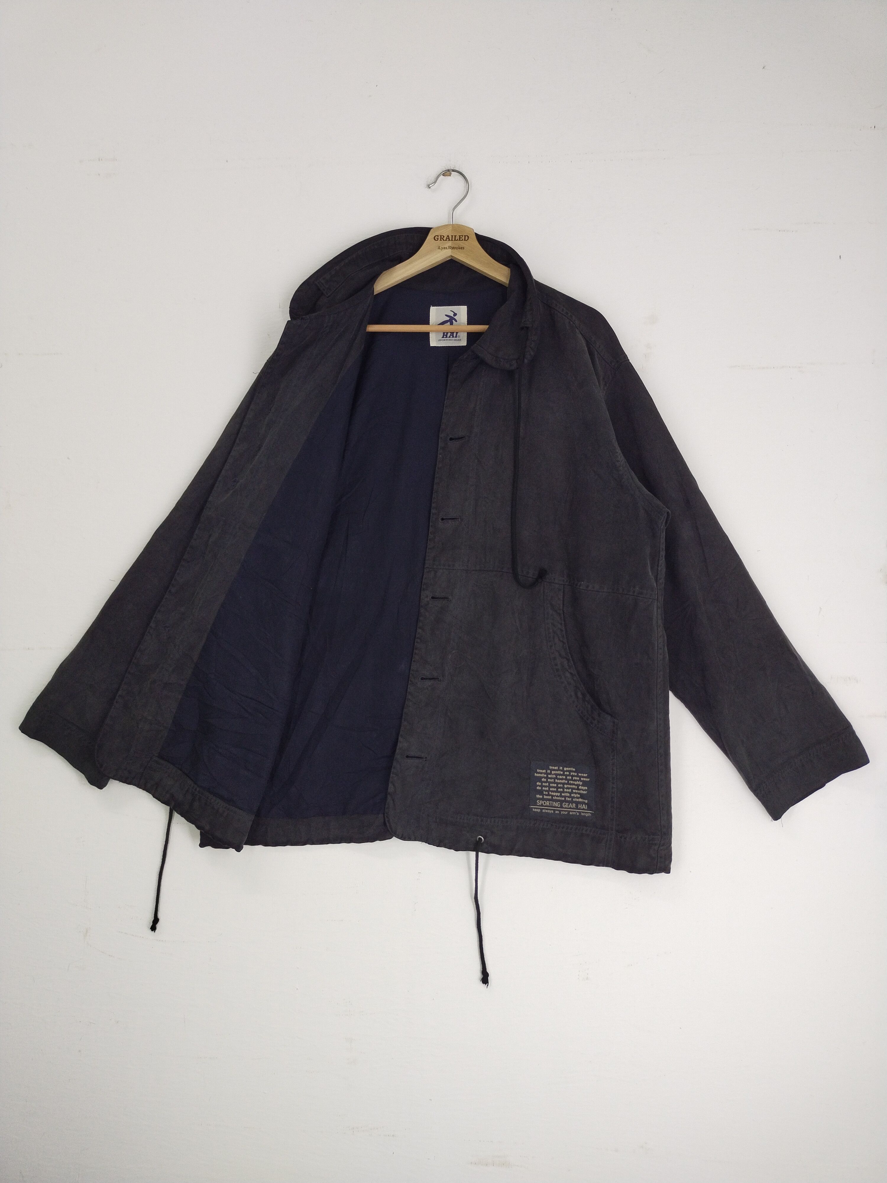 VTG 80s HAI SPORTING GEAR ISSEY MIYAKE LIGHT JACKET