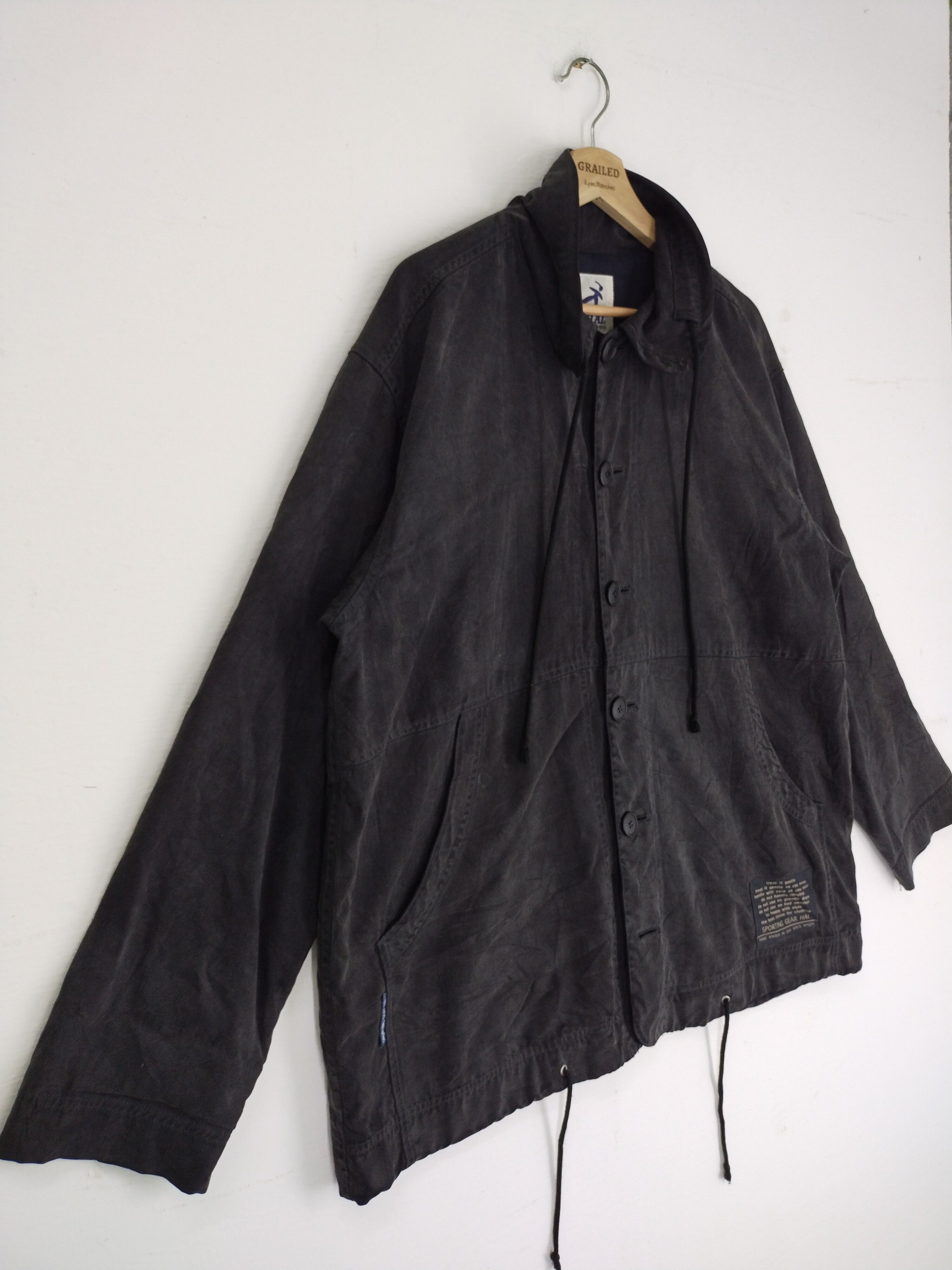 Hai Sporting Gear VTG 80s HAI SPORTING GEAR ISSEY MIYAKE LIGHT JACKET Size US M / EU 48-50 / 2 - 14 Thumbnail