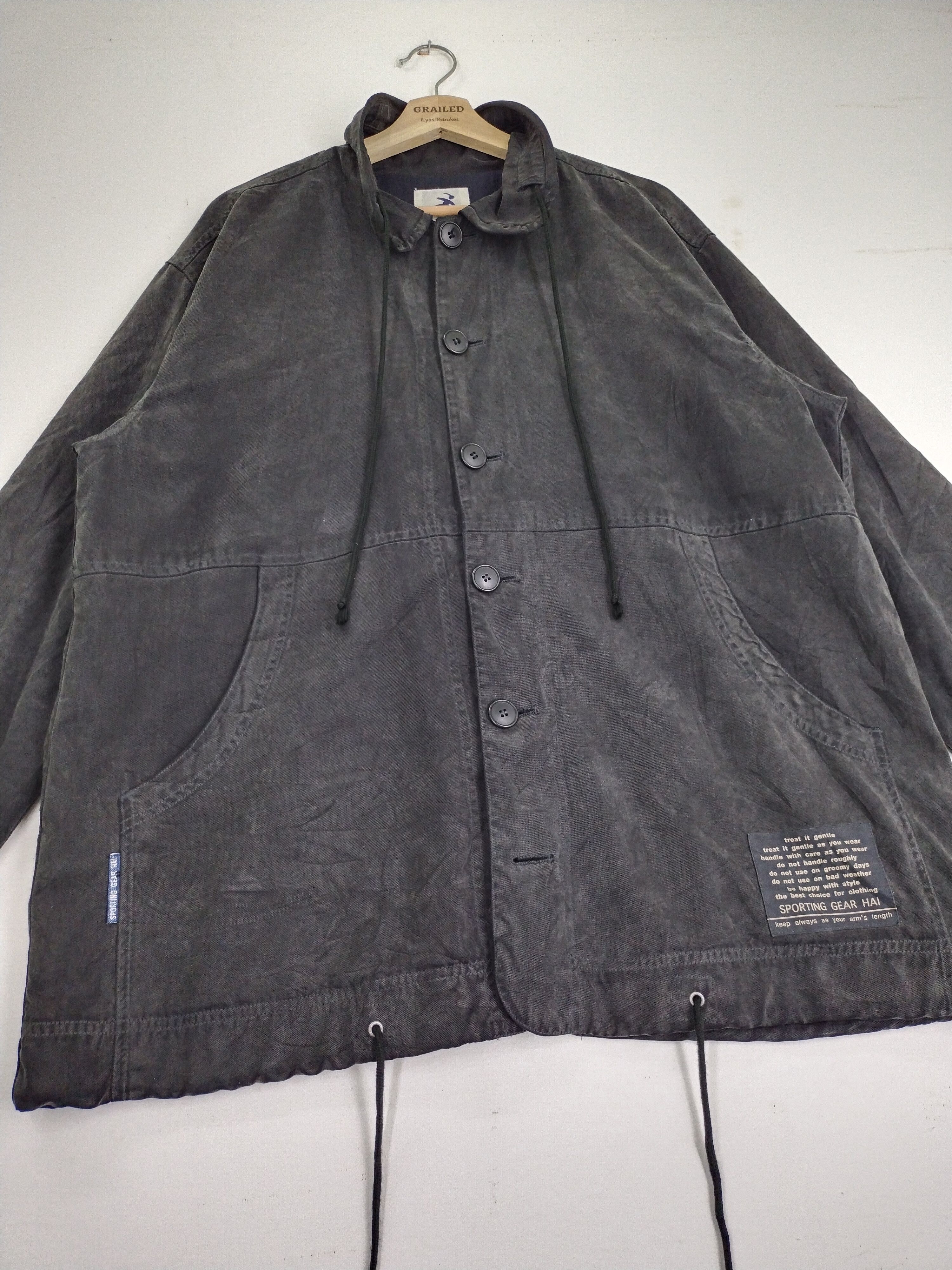 VTG 80s HAI SPORTING GEAR ISSEY MIYAKE LIGHT JACKET