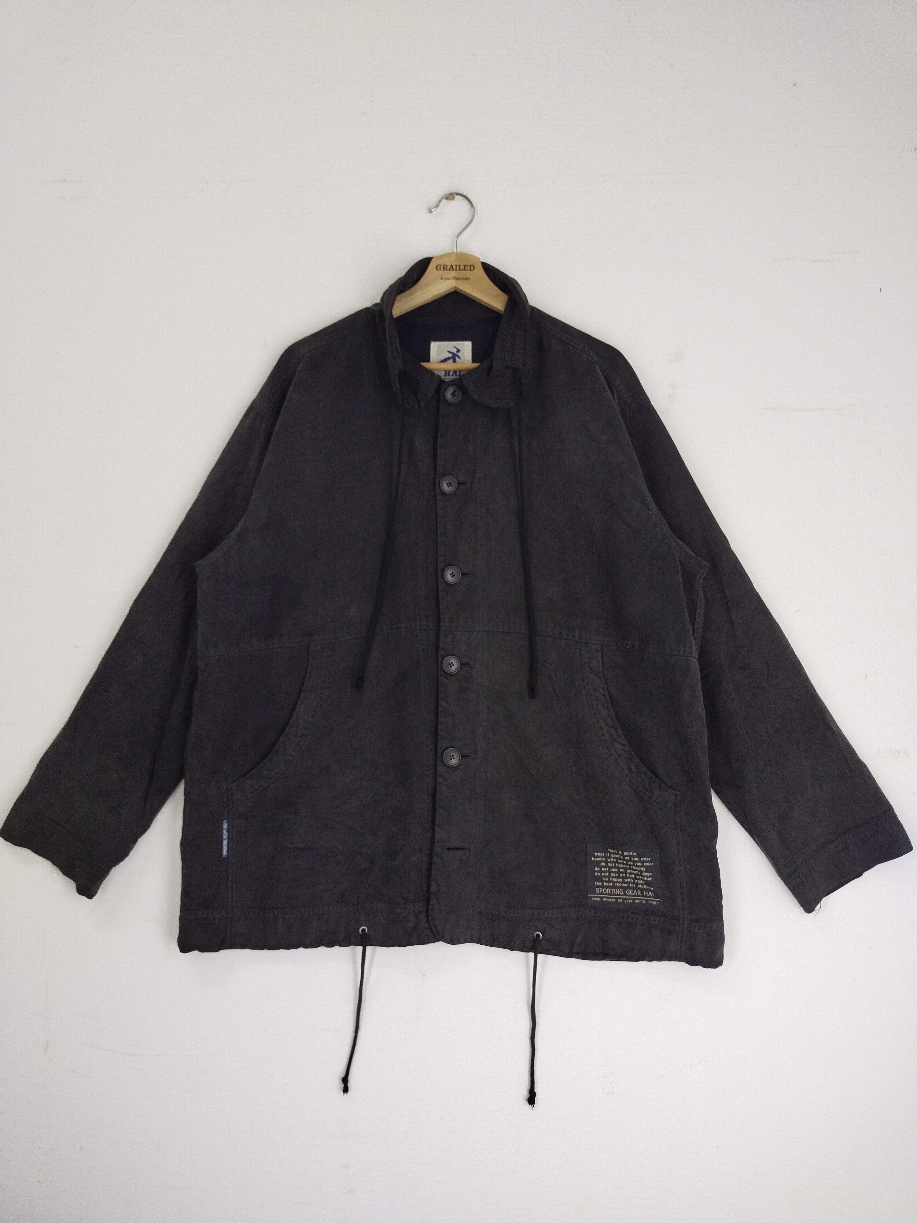 VTG 80s HAI SPORTING GEAR ISSEY MIYAKE LIGHT JACKET