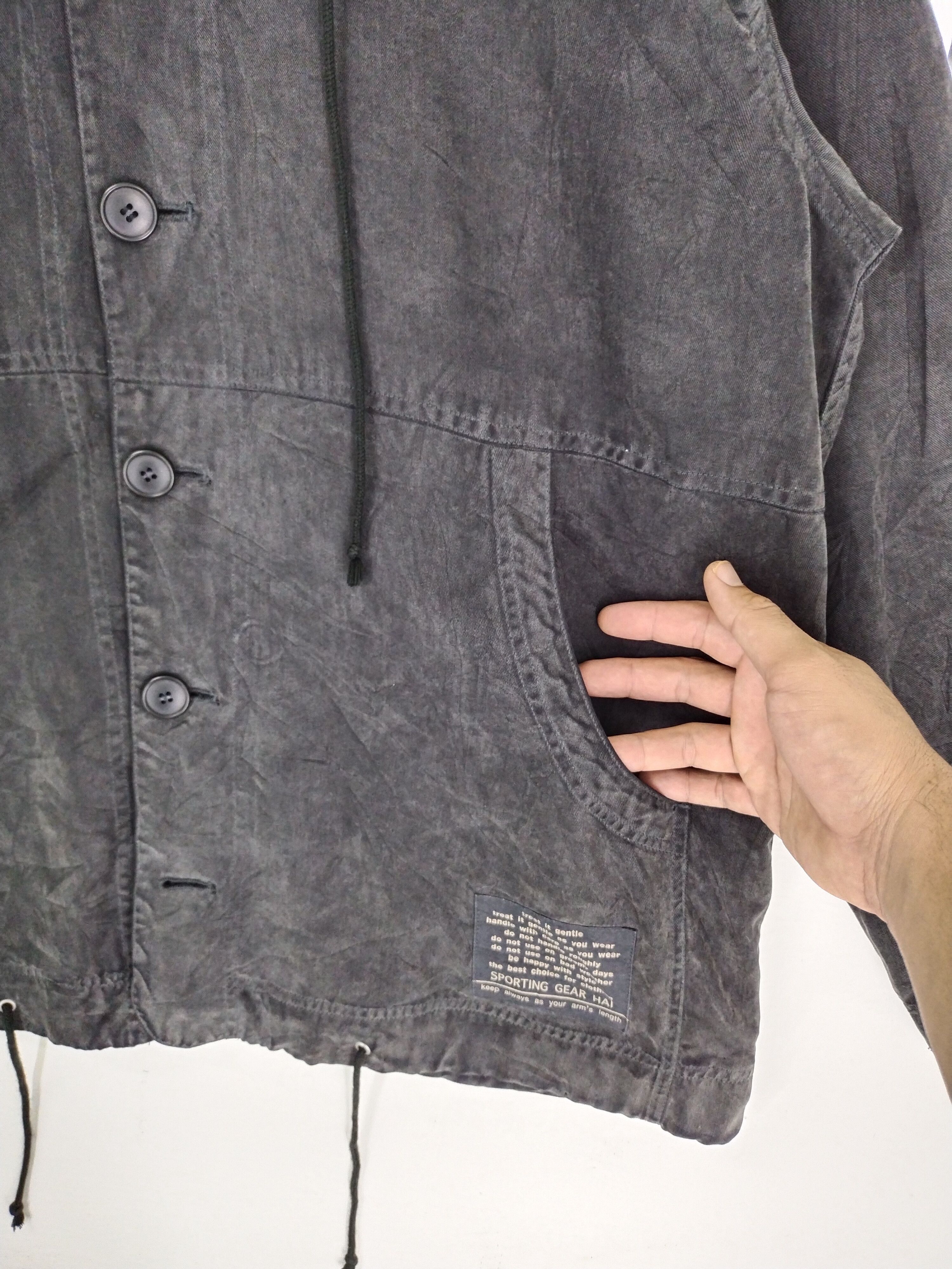 Hai Sporting Gear VTG 80s HAI SPORTING GEAR ISSEY MIYAKE LIGHT JACKET Size US M / EU 48-50 / 2 - 12 Thumbnail