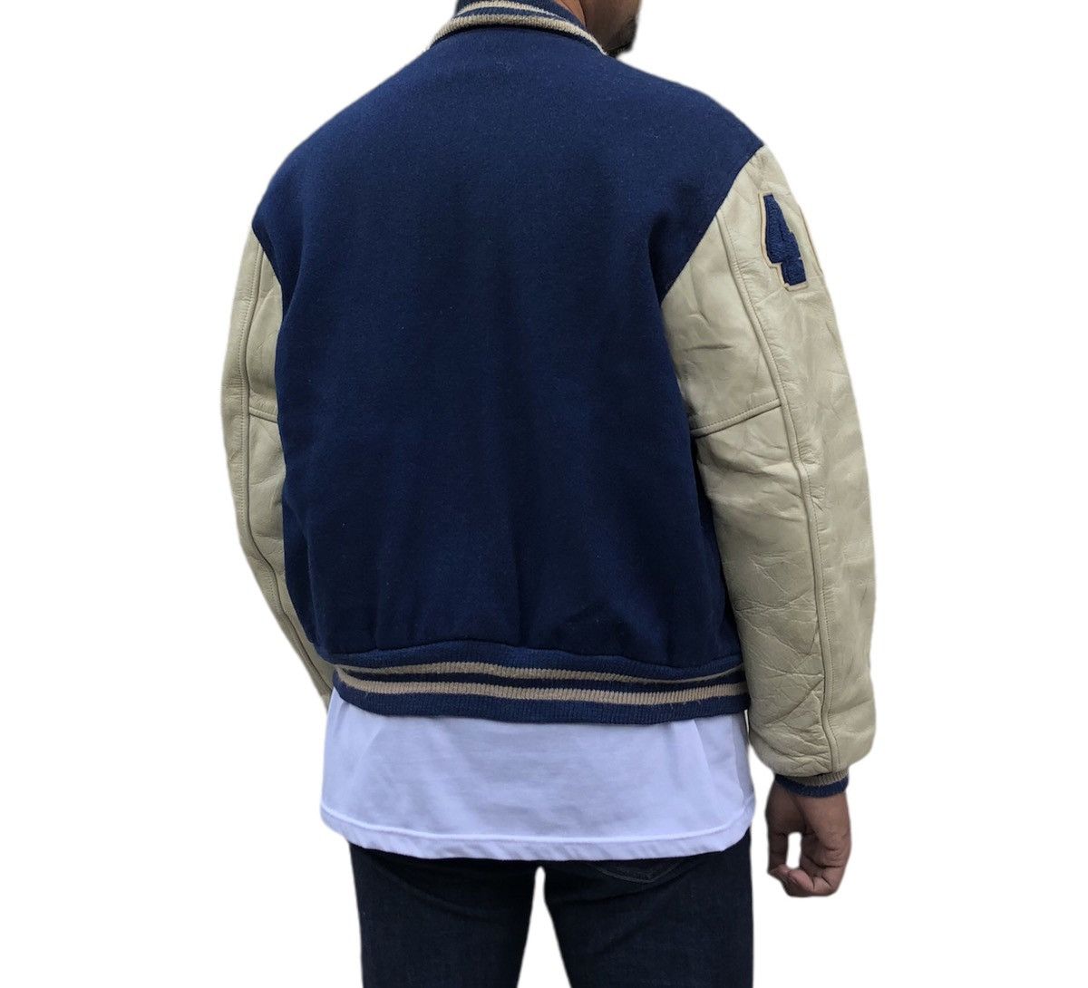 Vintage 🔥Vintage 60s Butwin Wool Leather Letterman Varsity Jacket Size US M / EU 48-50 / 2 - 3 Thumbnail