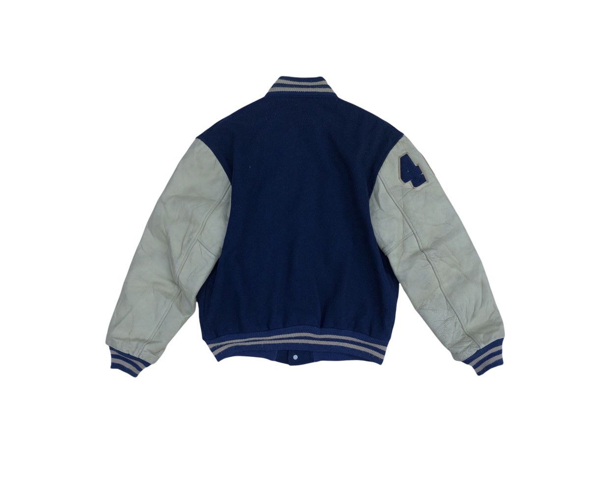 Vintage 🔥Vintage 60s Butwin Wool Leather Letterman Varsity Jacket Size US M / EU 48-50 / 2 - 8 Thumbnail