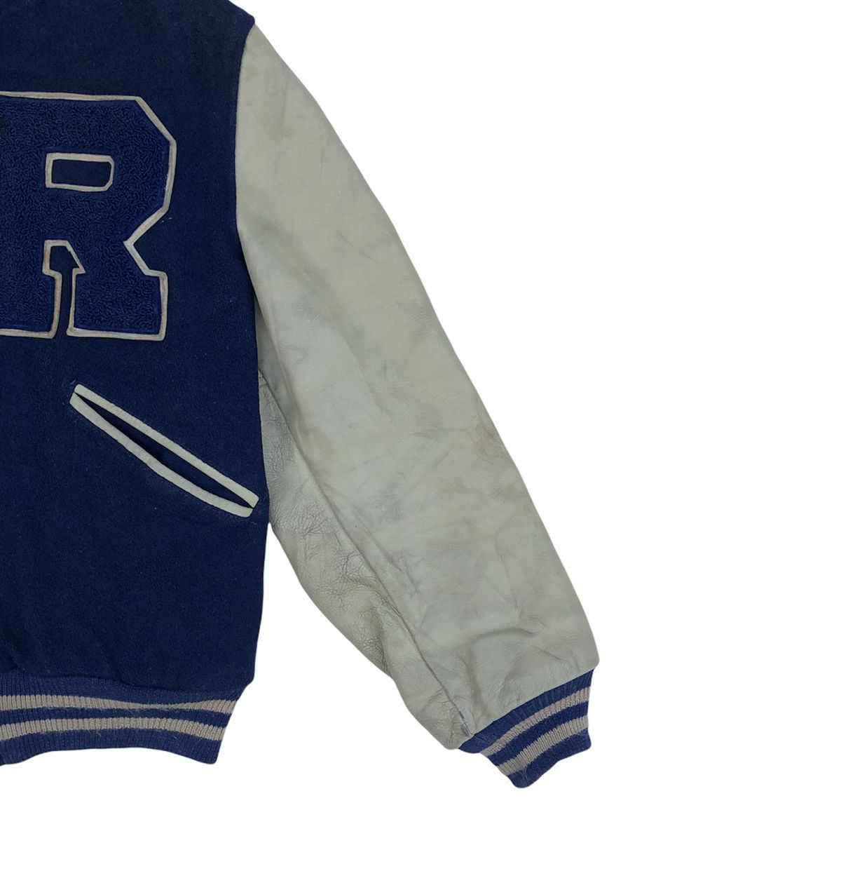 Vintage 🔥Vintage 60s Butwin Wool Leather Letterman Varsity Jacket Size US M / EU 48-50 / 2 - 12 Thumbnail