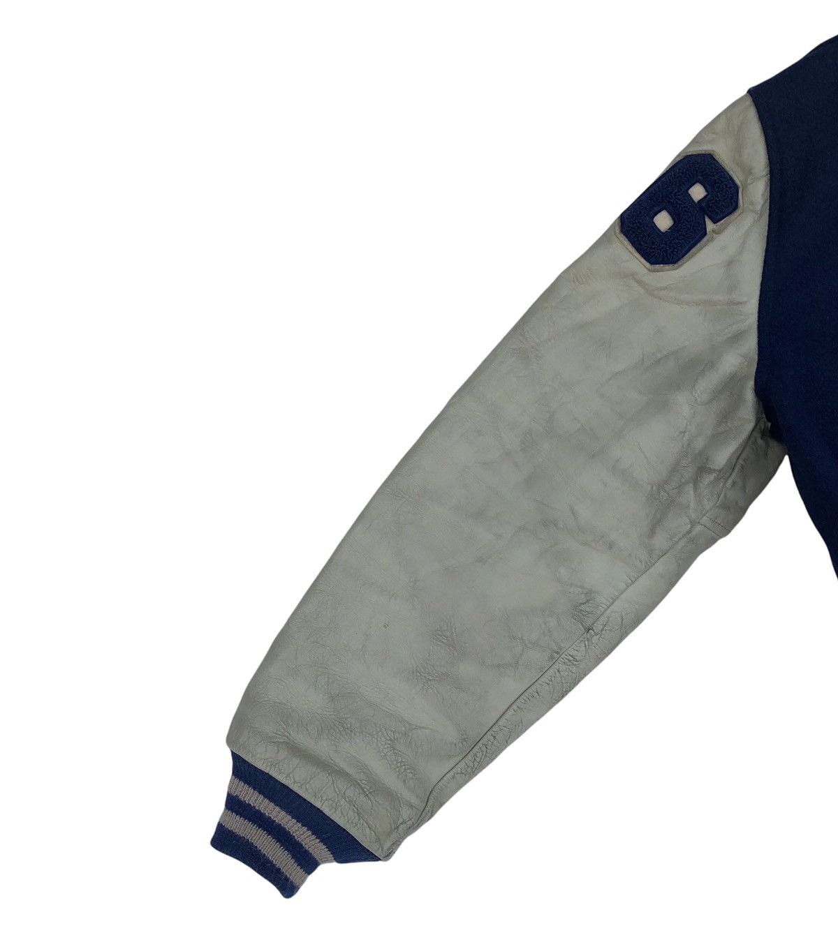 Vintage 🔥Vintage 60s Butwin Wool Leather Letterman Varsity Jacket Size US M / EU 48-50 / 2 - 11 Thumbnail