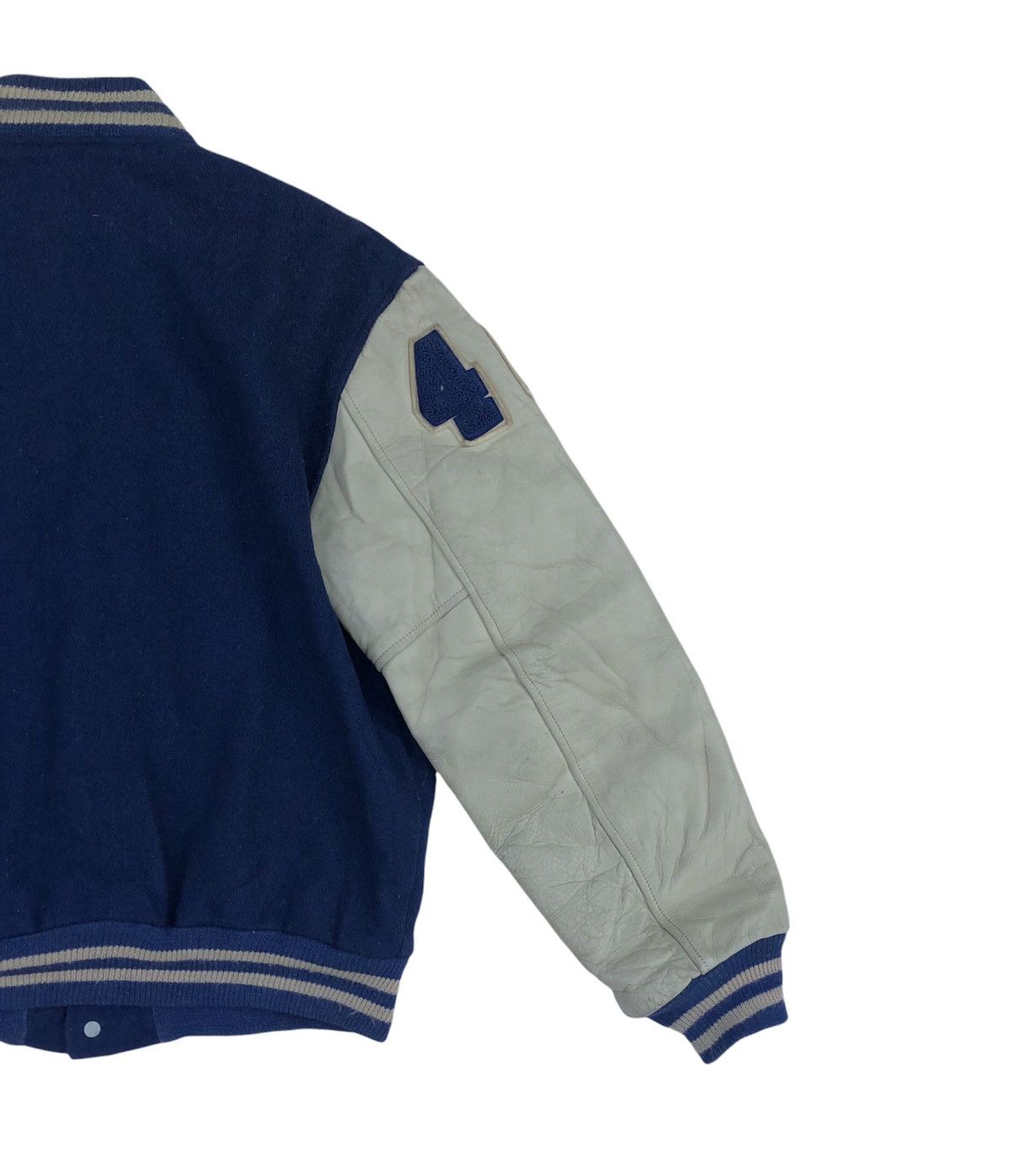 Vintage 🔥Vintage 60s Butwin Wool Leather Letterman Varsity Jacket Size US M / EU 48-50 / 2 - 16 Thumbnail