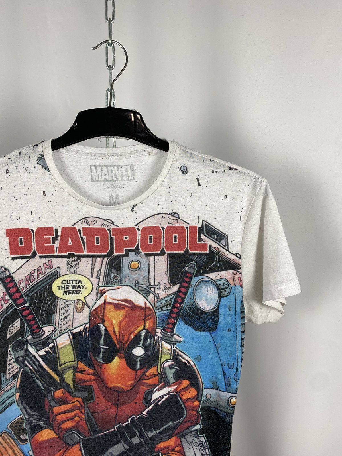 Marvel Comics Deadpool marvel movie T-shirts big logo size M Size US M / EU 48-50 / 2 - 2 Thumbnail