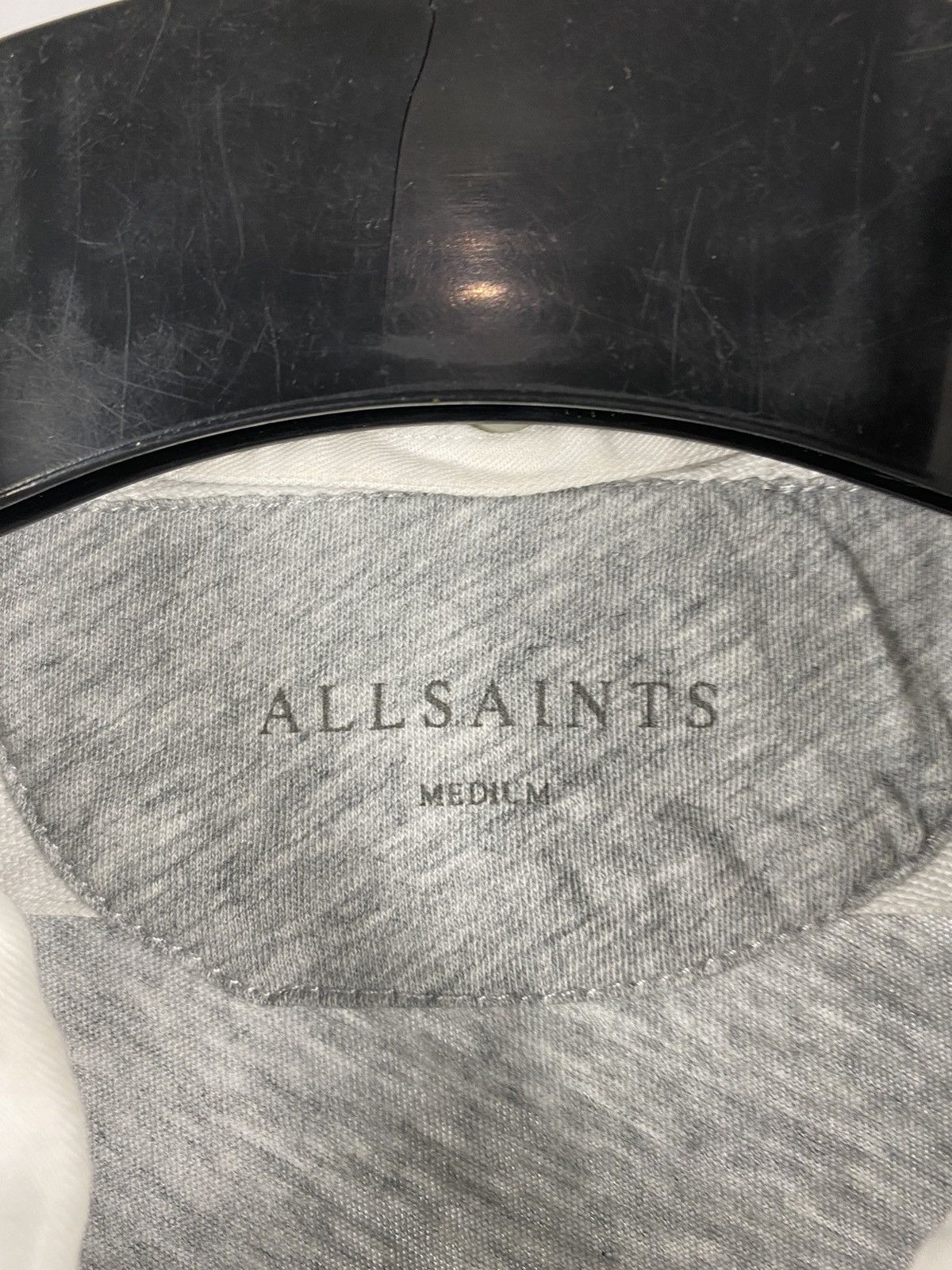 Allsaints Allsaints gray polo T-shirts streetwear size M Size US S / EU 44-46 / 1 - 3 Thumbnail
