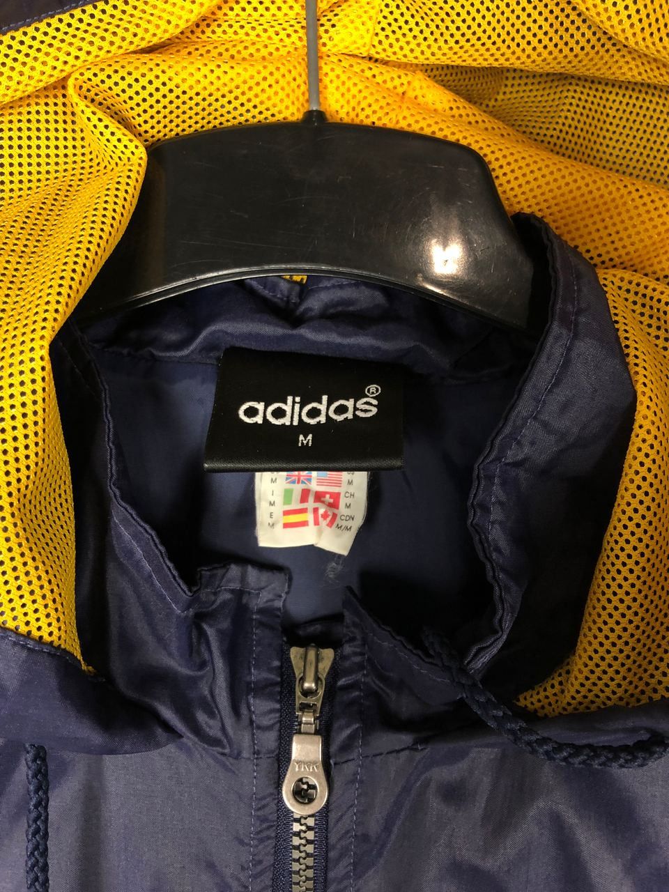Adidas Adidas vintage jacket basketball blue size M Size US M / EU 48-50 / 2 - 3 Thumbnail