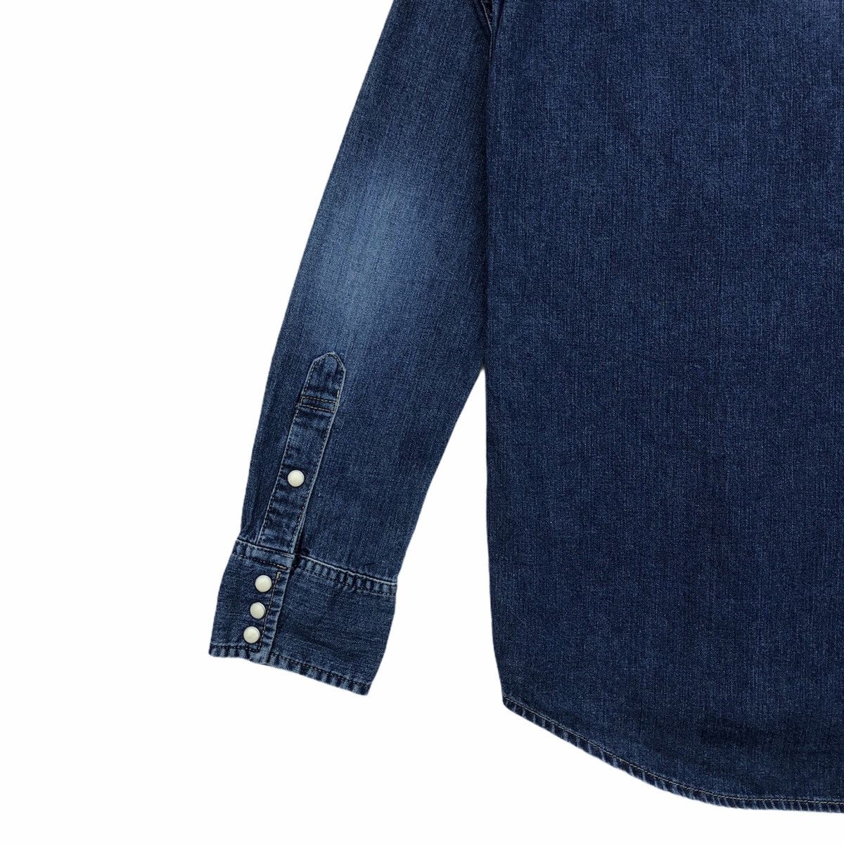 Hysteric Glamour Hysteric Glamour Long Sleeves ButtonSnap Denim Size US M / EU 48-50 / 2 - 12 Thumbnail