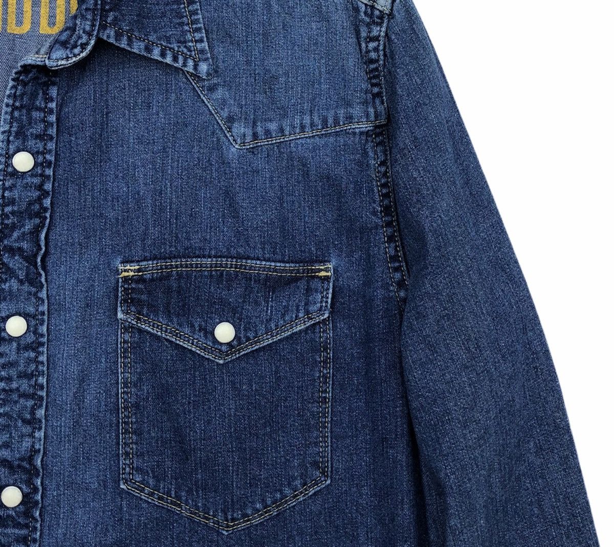 Hysteric Glamour Hysteric Glamour Long Sleeves ButtonSnap Denim Size US M / EU 48-50 / 2 - 9 Thumbnail