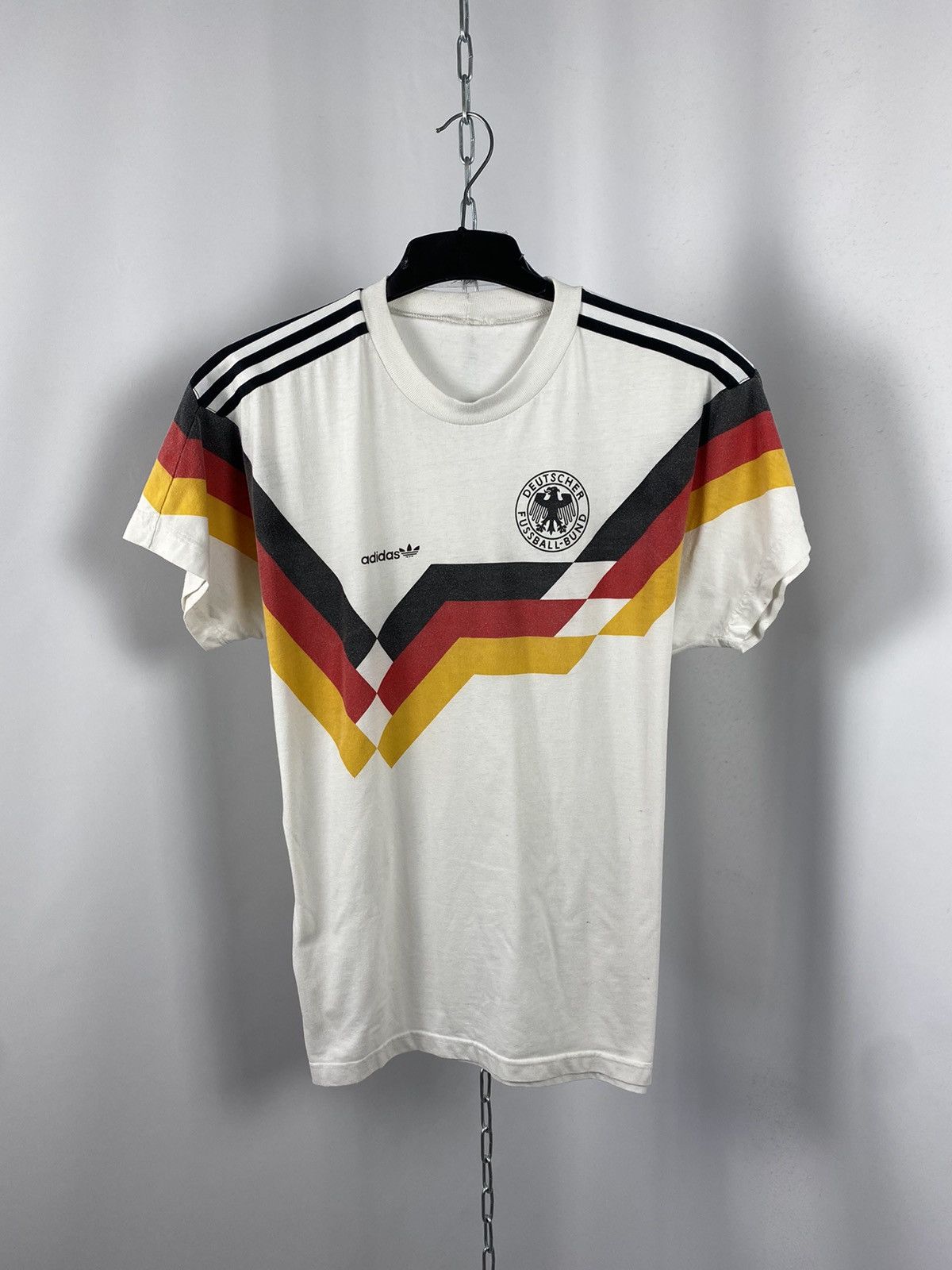 Adidas Adidas Germany football T-shirts vintage size XL Size US XL / EU 56 / 4 - 1 Thumbnail
