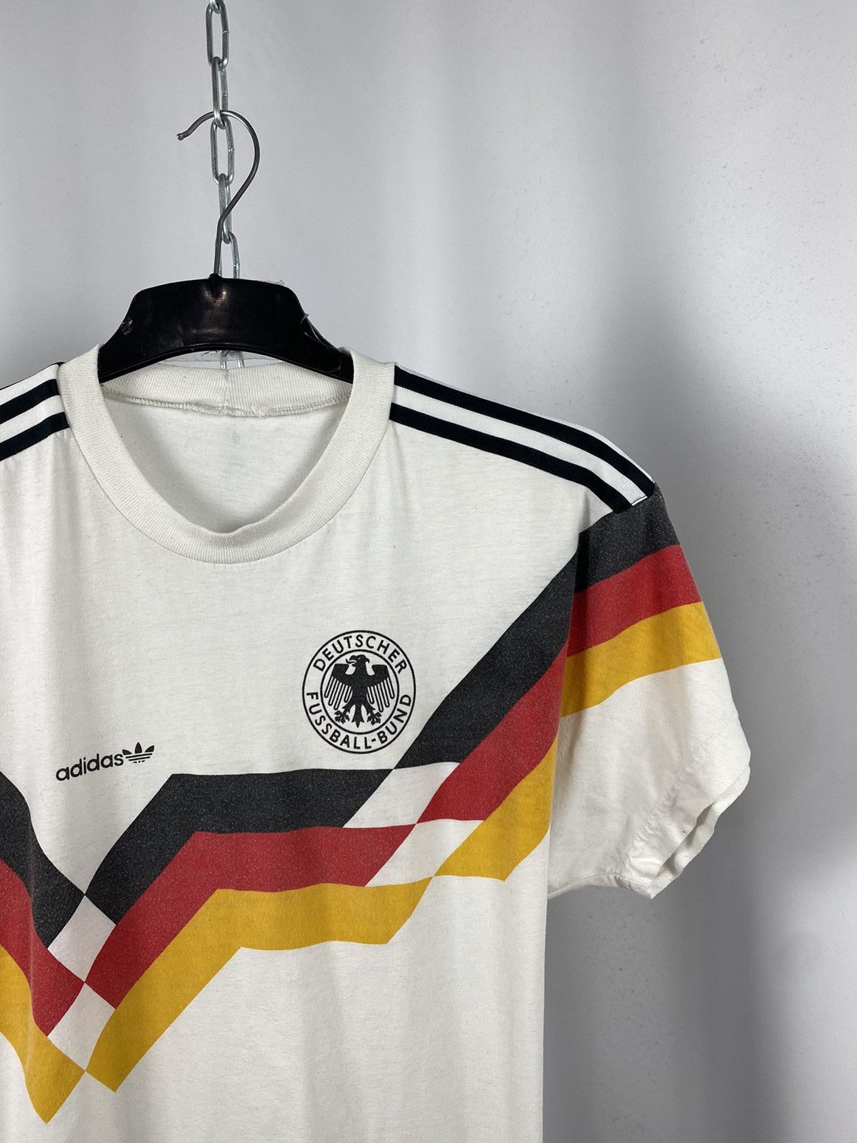 Adidas Adidas Germany football T-shirts vintage size XL Size US XL / EU 56 / 4 - 2 Thumbnail