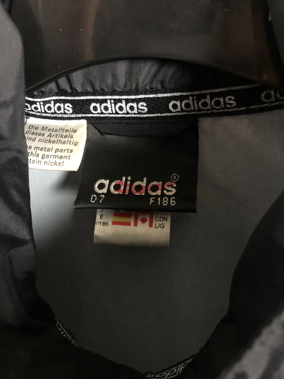 Adidas Adidas vintage jacket black size L Size US L / EU 52-54 / 3 - 3 Thumbnail