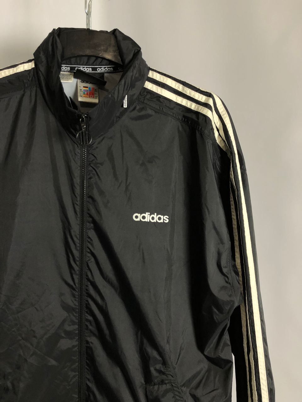 Adidas Adidas vintage jacket black size L Size US L / EU 52-54 / 3 - 2 Thumbnail