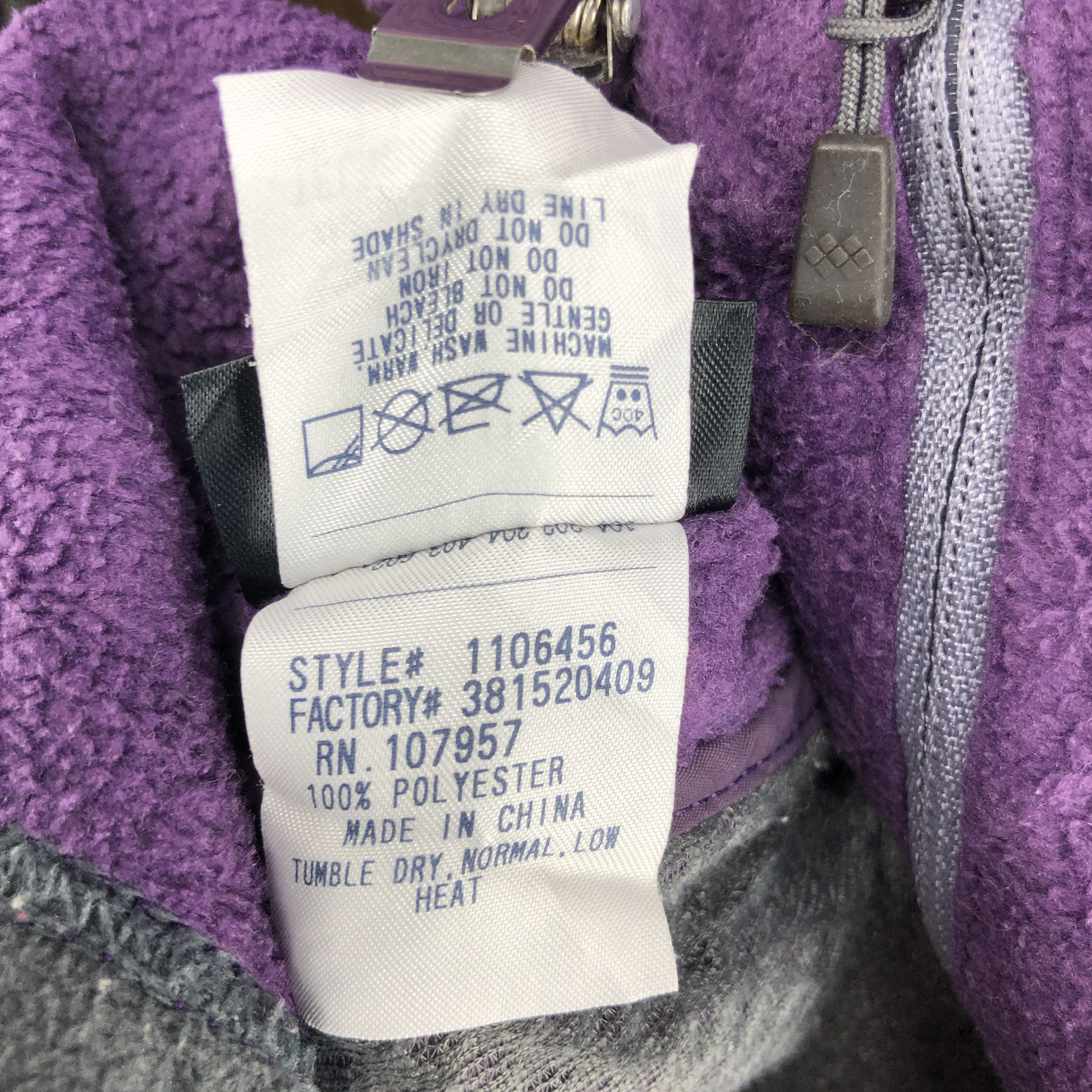 Montbell MONT-BELL CLIMAPLUS Women Zipper Fleece #093/E Size S / US 4 / IT 40 - 7 Thumbnail